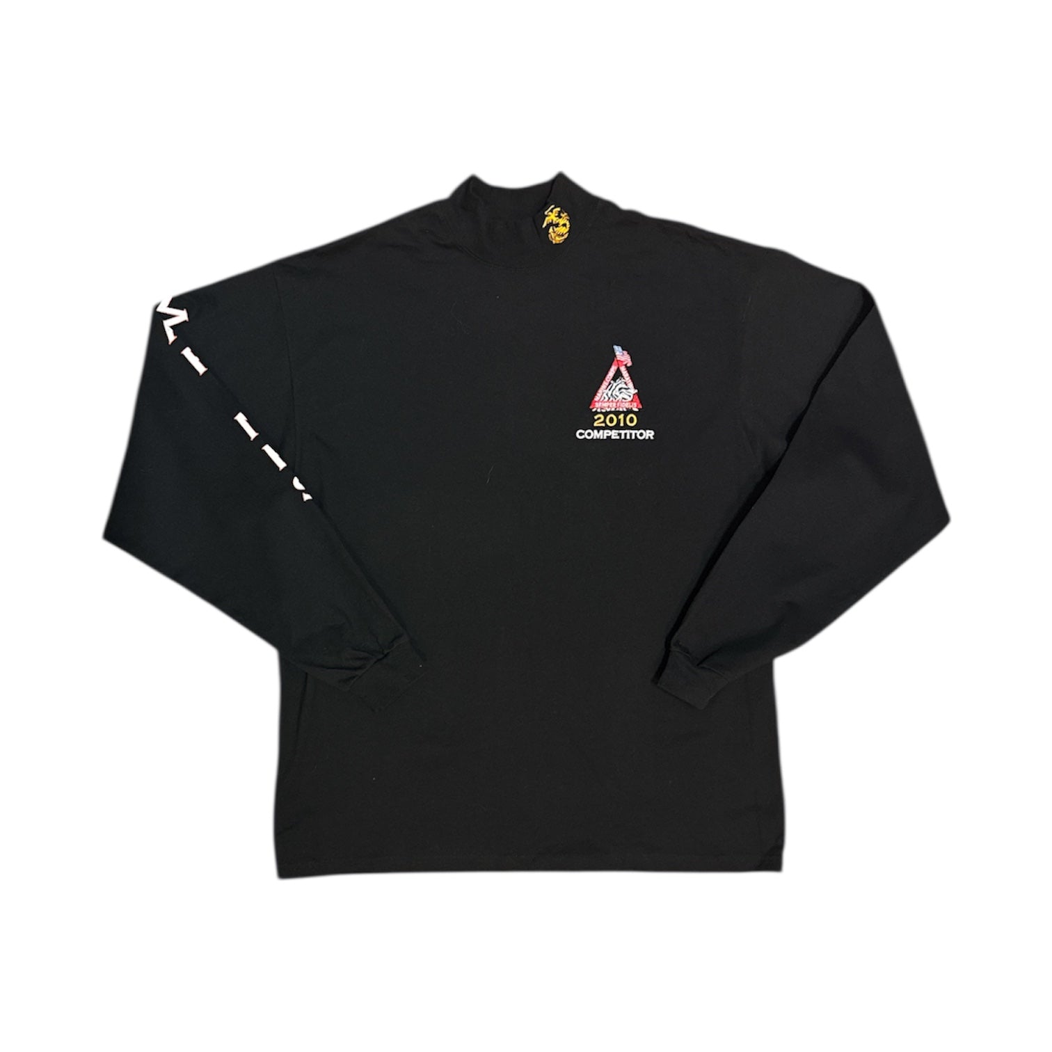 2010 Marine Corps Marathon Turtlen Neck Long Sleeve