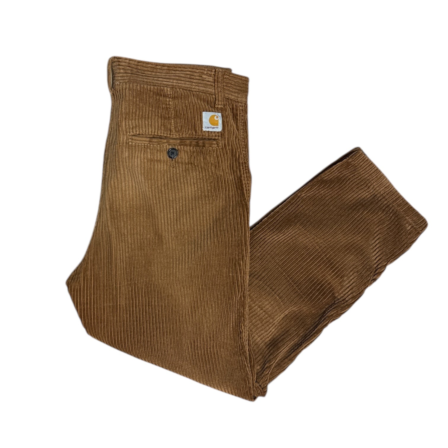 Carhartt WIP Menson Brown Corduroy Pants