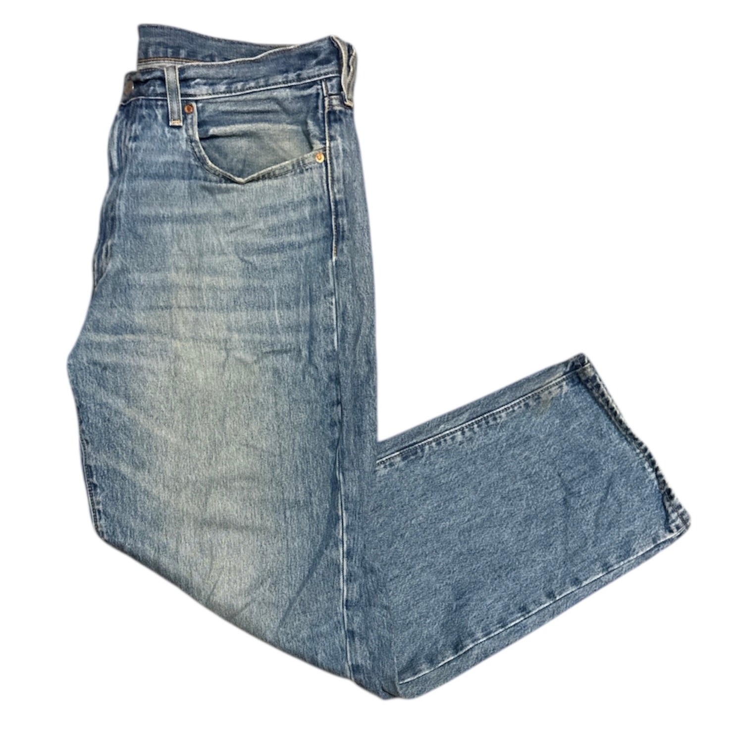 Levis Premium Stay Loose Light Blue Jeans