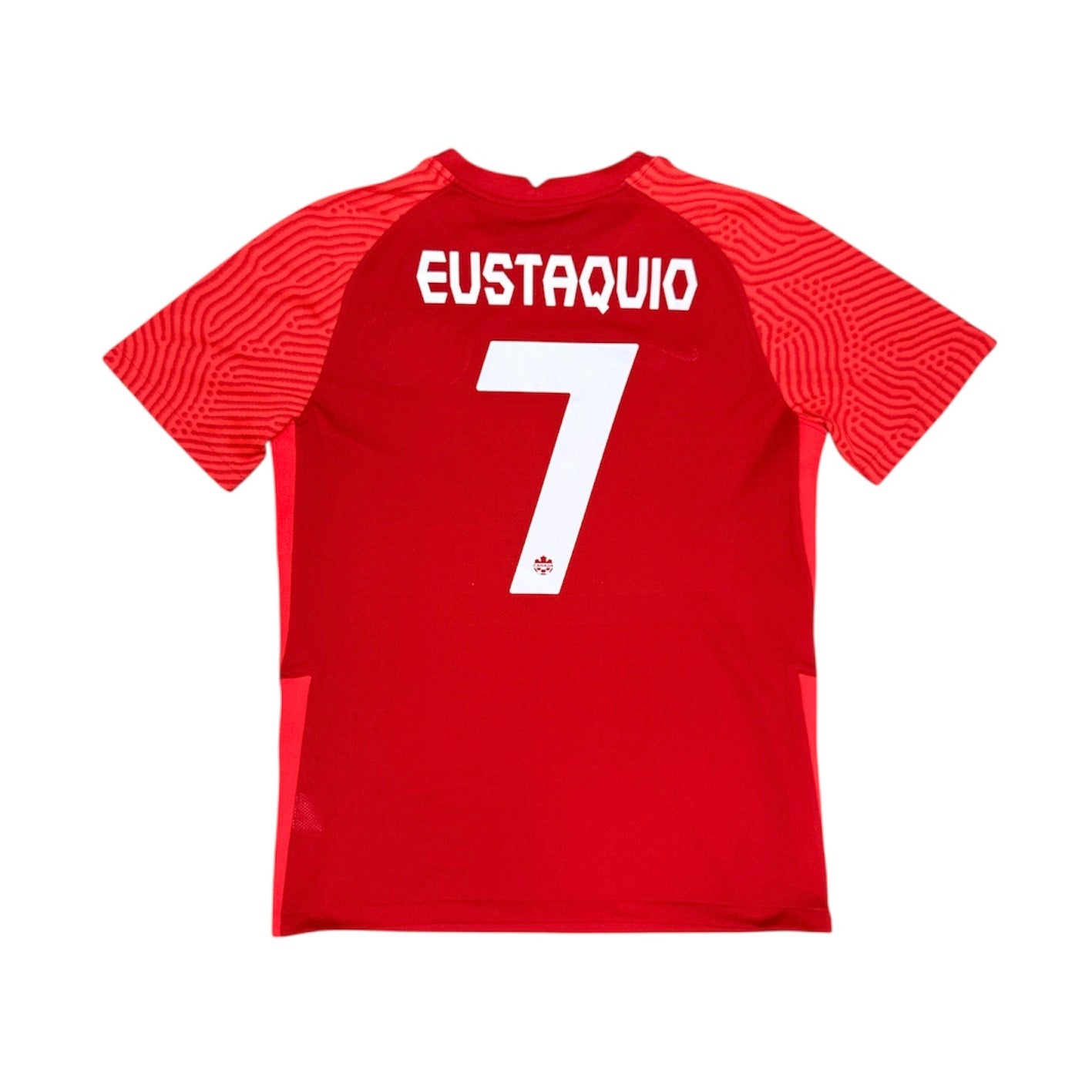 Nike Canada #7 Eustaquio 2022/23 Home Football Jersey