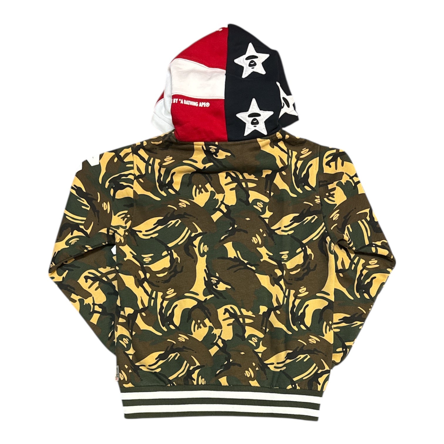 Aape By A Bathing Ape Universe USA Camouflage Hooded Jacket