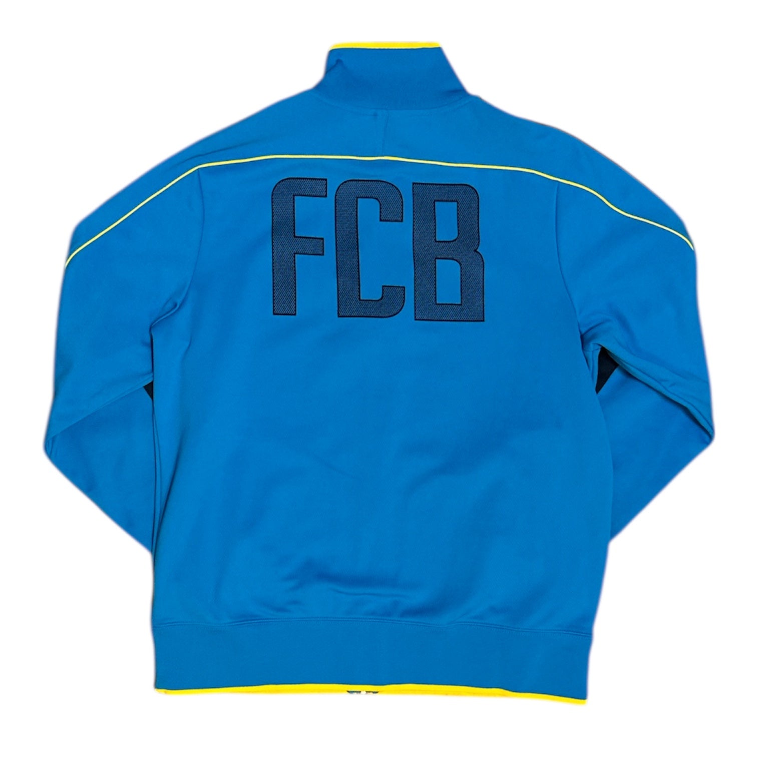Nike Barcelona 2011/2012 Blue Yellow Track Top