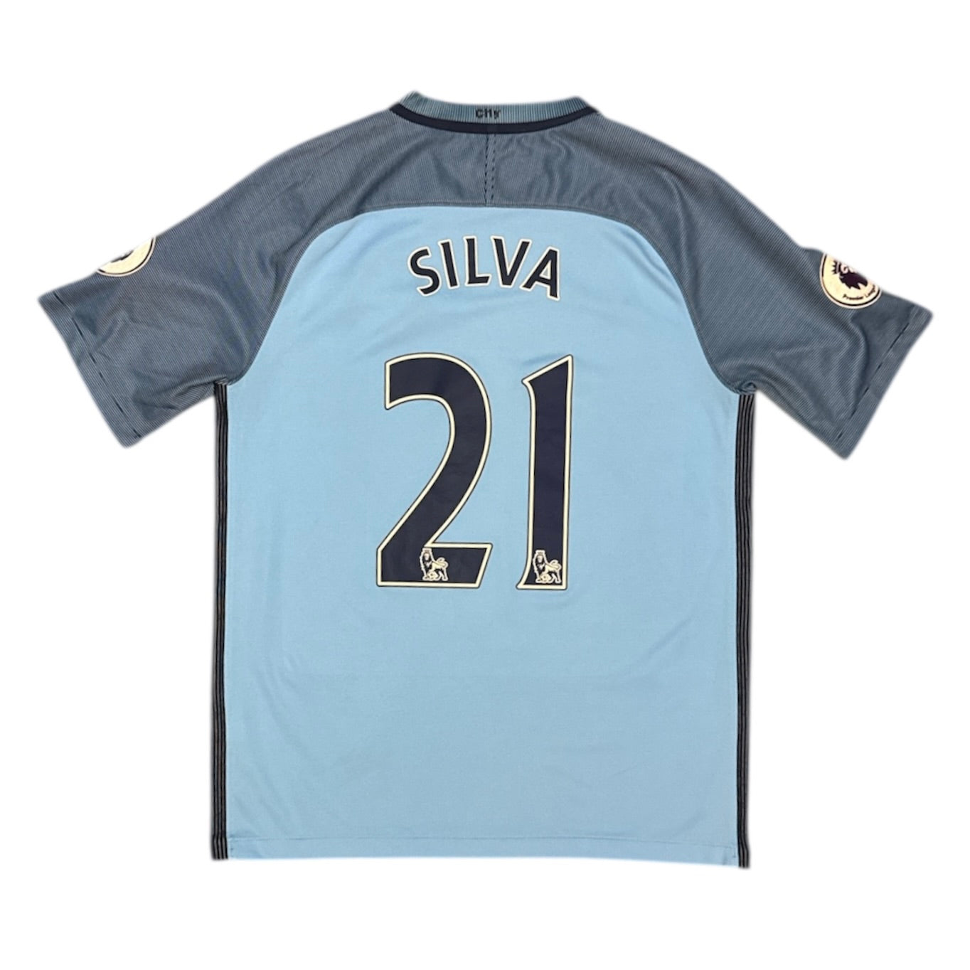 Nike Manchester City Bernardo Silva #21 2017/2017 Home Football Jersey