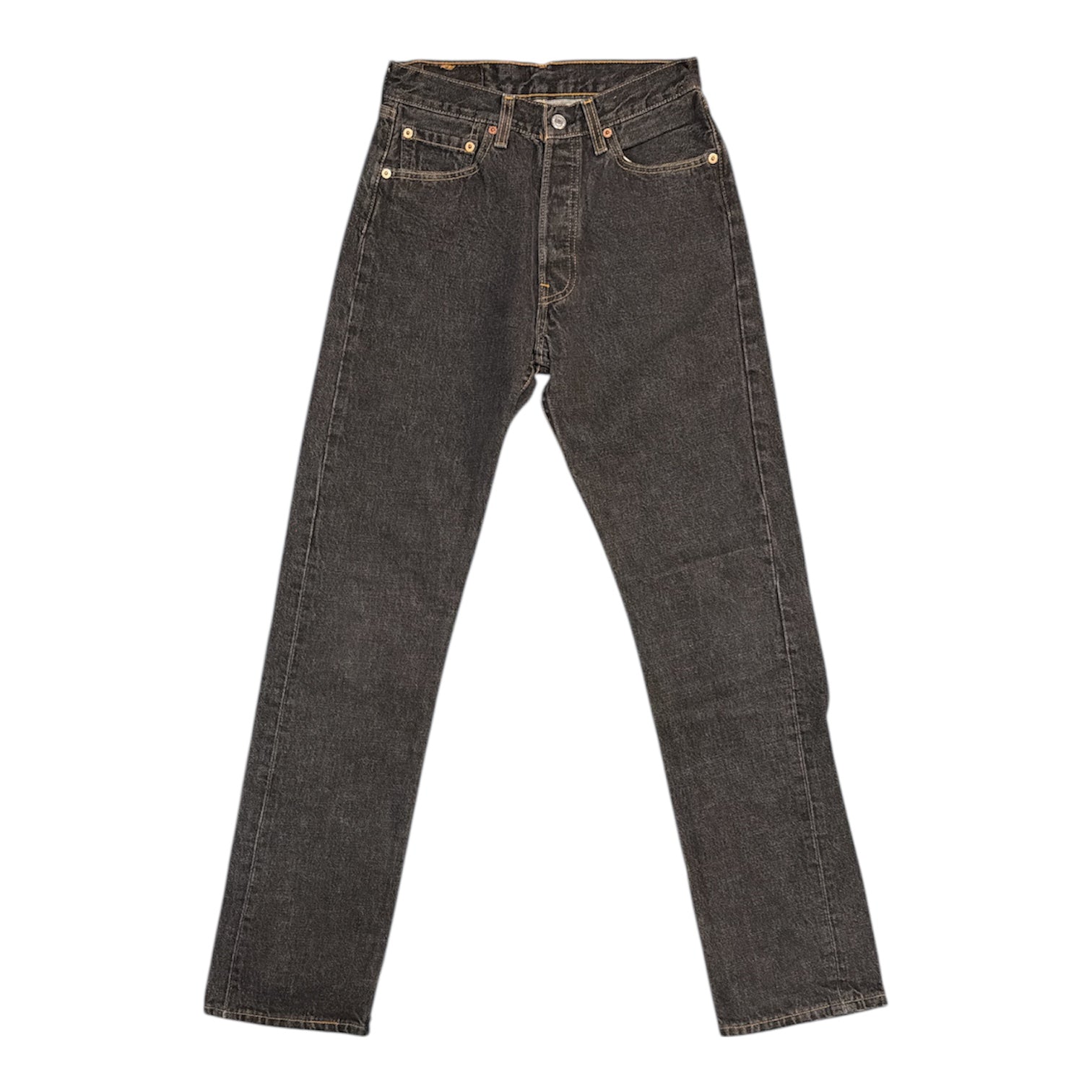 Vintage Levis 501 Black Faded Jeans (W28/L32)