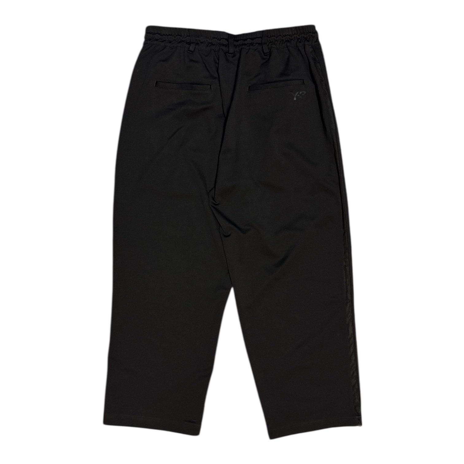 Adidas Y-3 Mesh Stripes Black Track Pants
