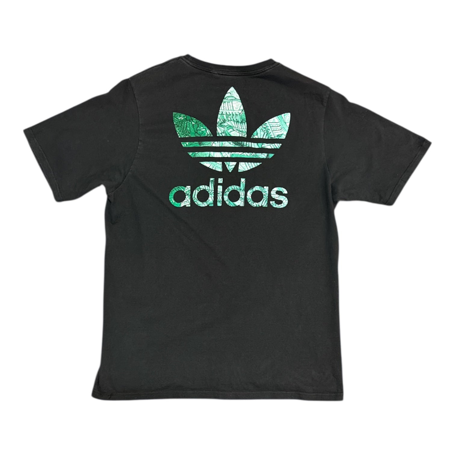 Adidas Boston Celtics Logo Black Tshirt