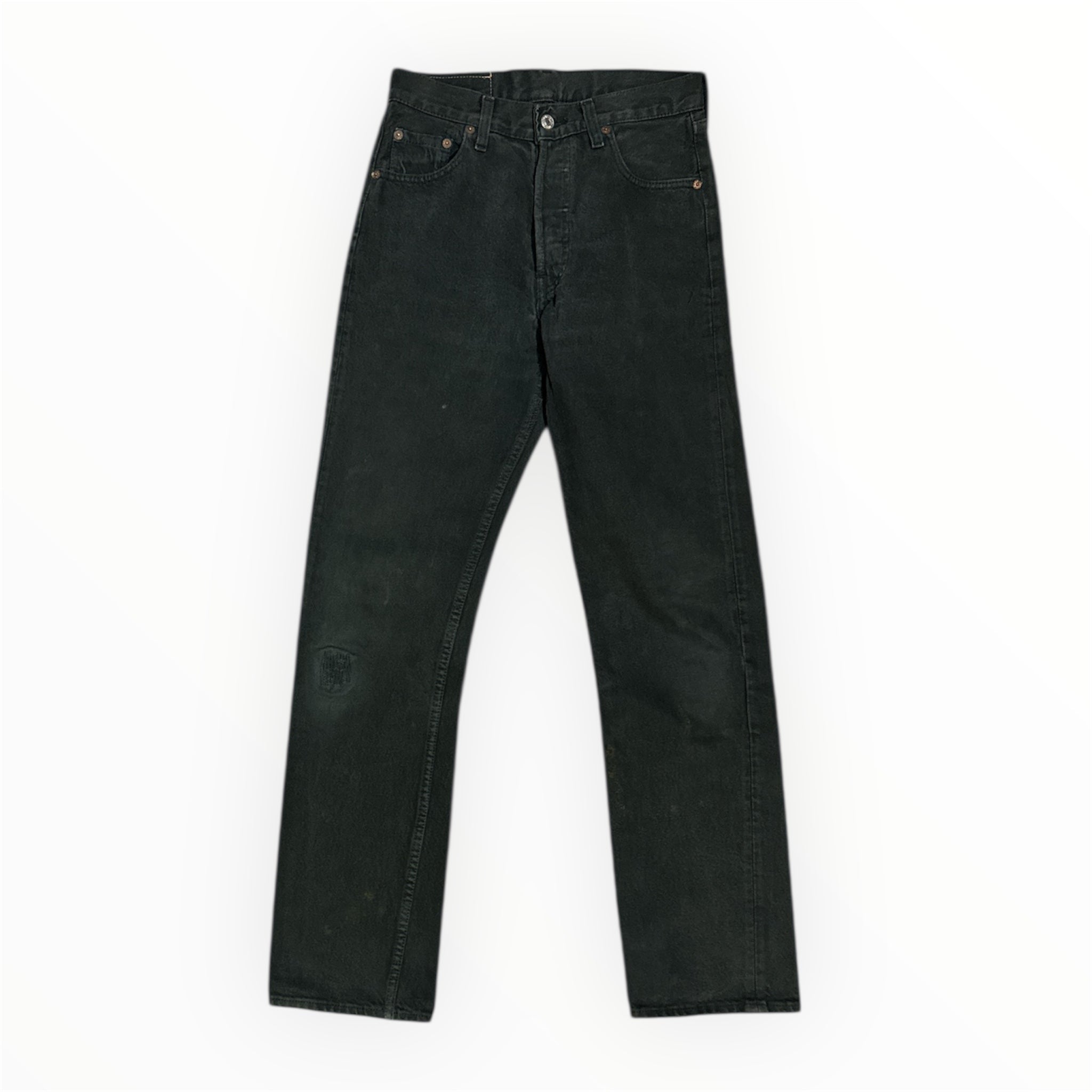 Vintage Levi's 501 Vintage Black Jeans (W28)