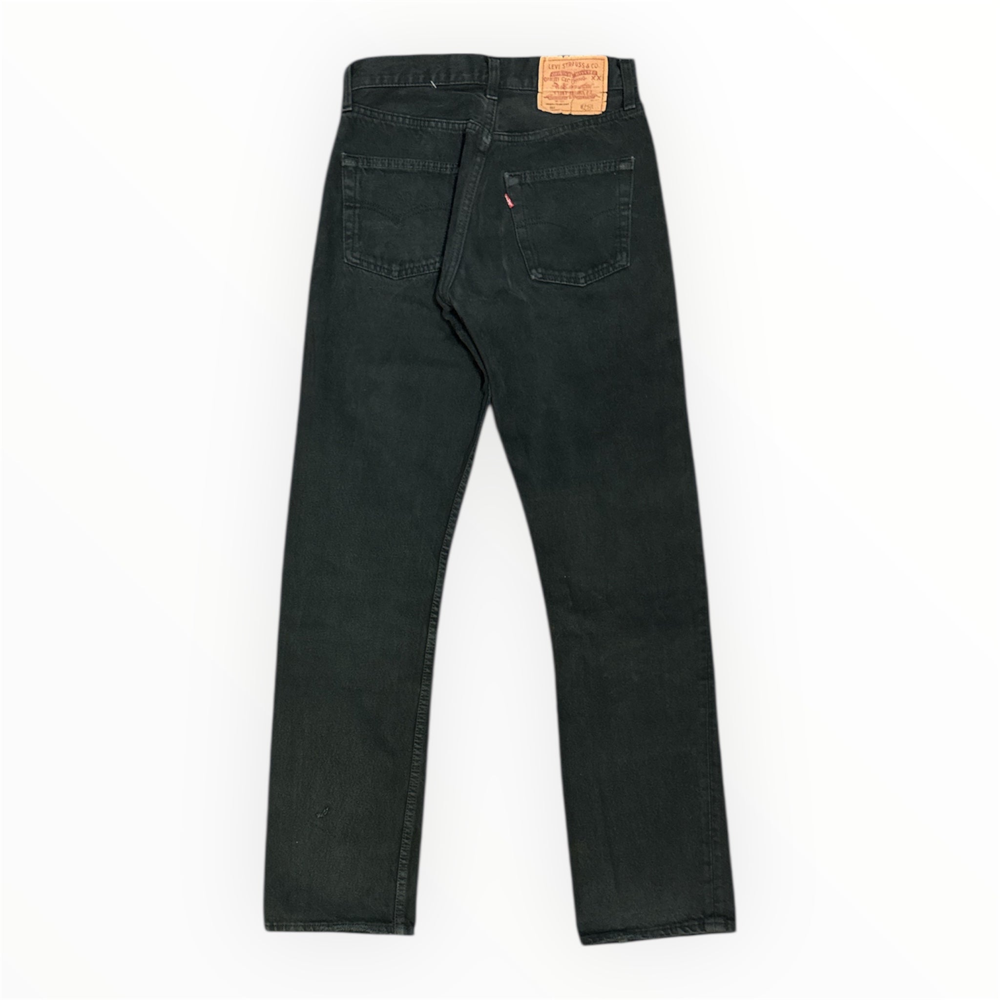 Vintage Levi's 501 Vintage Black Jeans (W28)