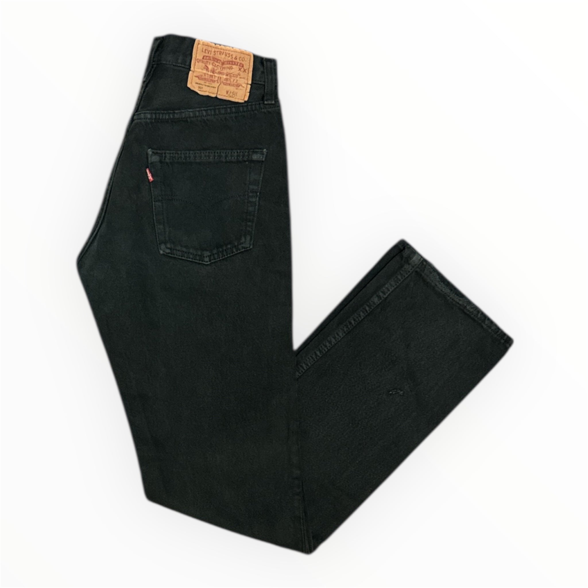 Vintage Levi's 501 Vintage Black Jeans (W28)