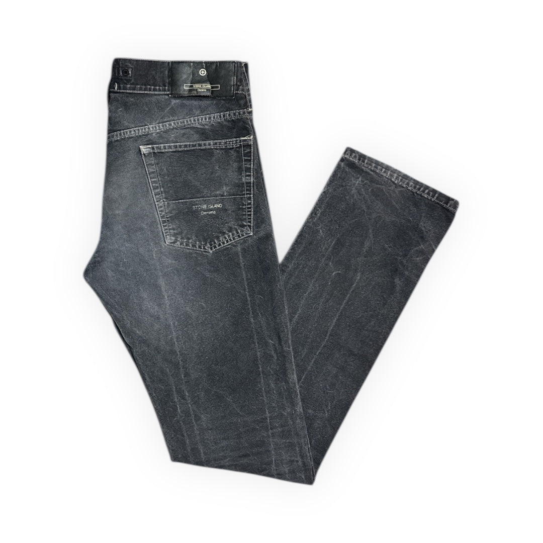 Vintage Stone Island SS07 Washed Black Jeans