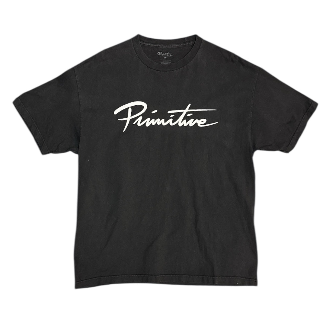 Primitive Nuevo Script Core Black Tshirt