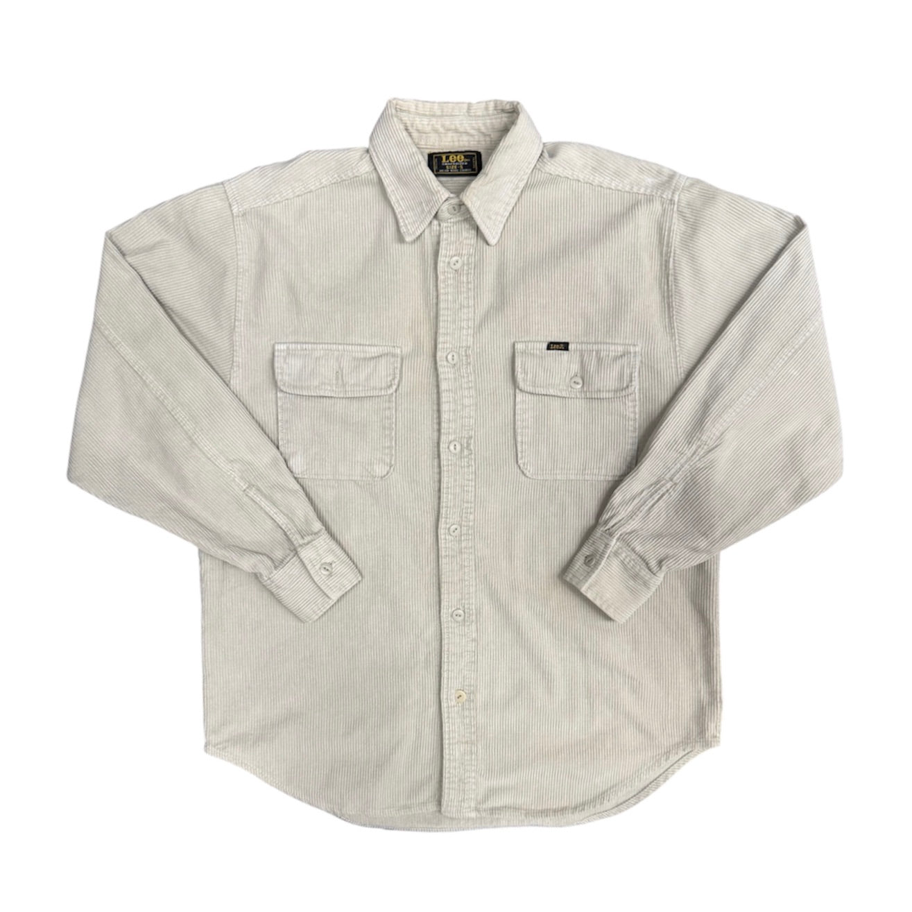 Vintage Lee Beige Corduroy Overshirt
