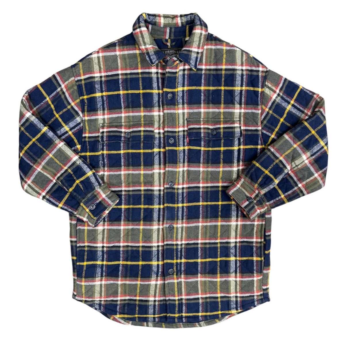 Levi's Flannel Padded Overshirt Jacket