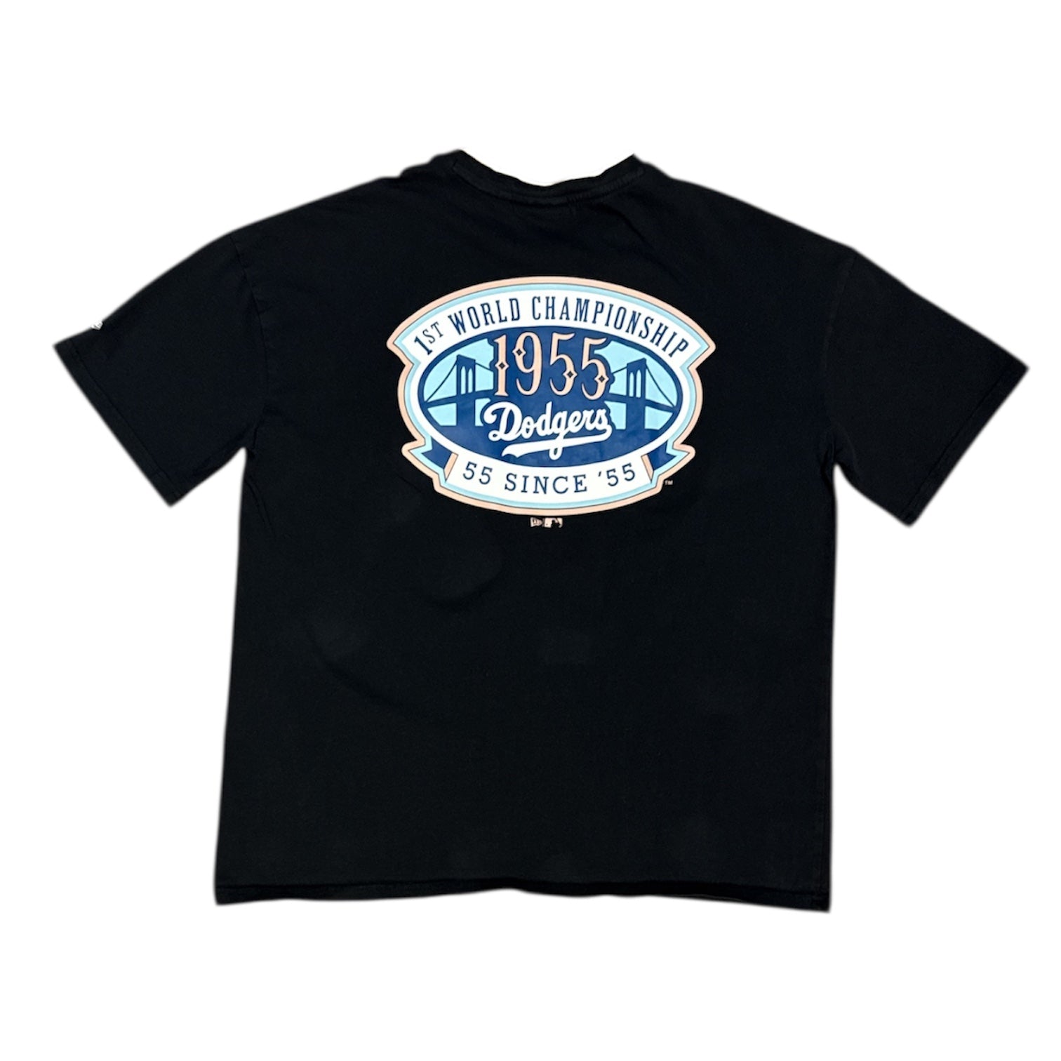 New Era Los Angeles Dodgers 1st World Championship Black Tshirt