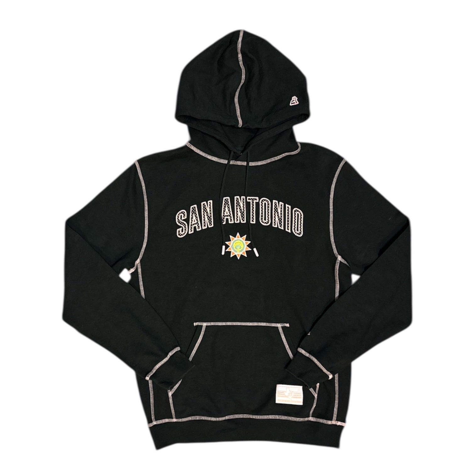 New Era San Antonio Spurs Black Hoodie