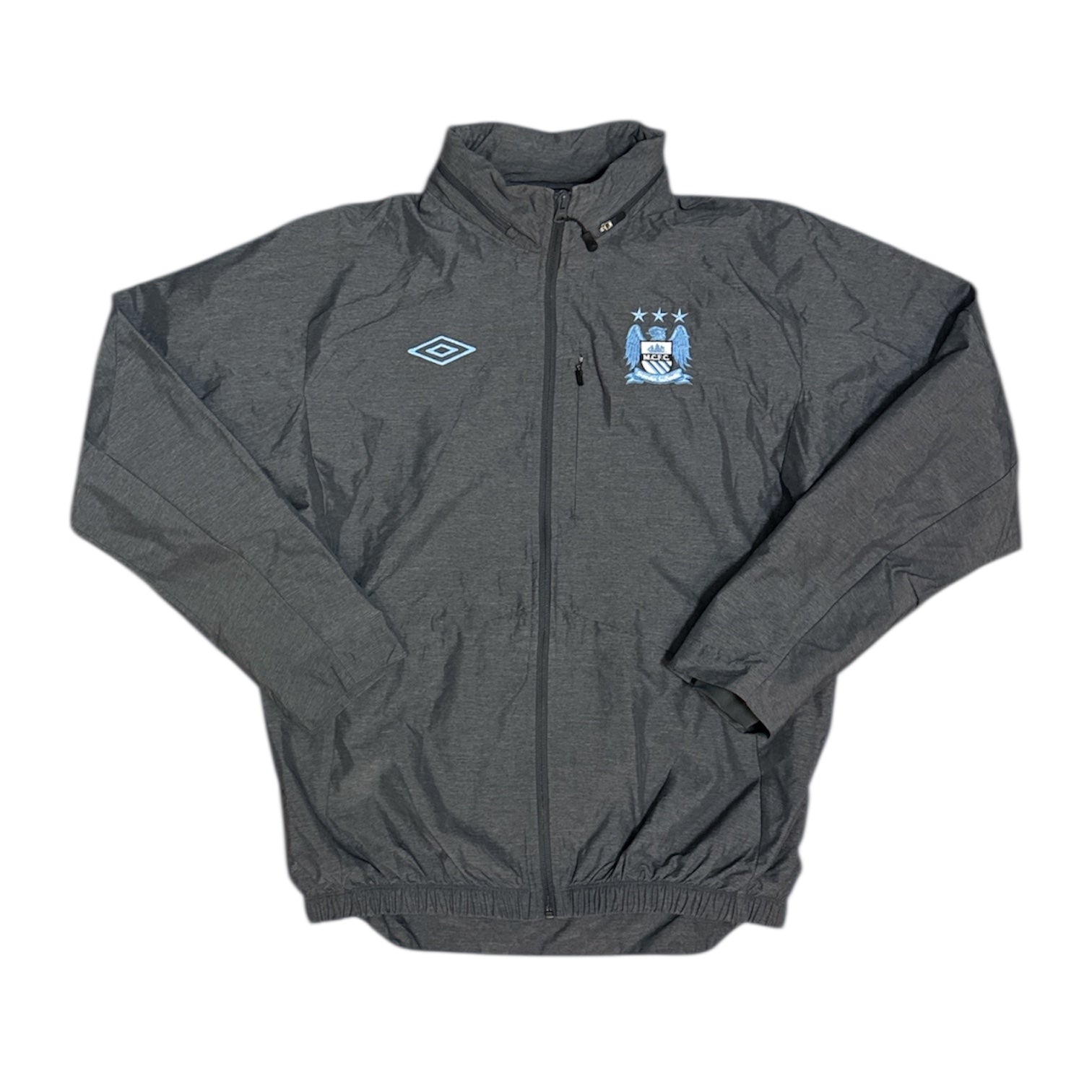 Umbro Manchester City Grey Windbreaker Jacket
