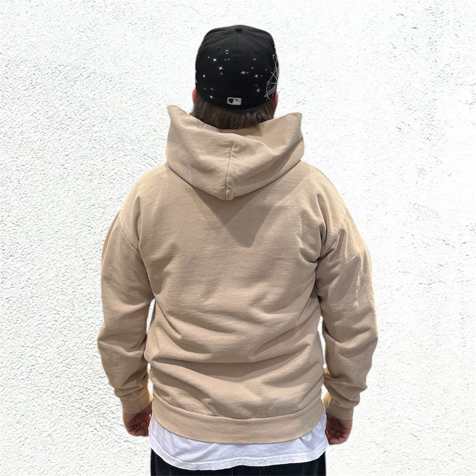 Los Angeles Apparel Beige Heavy Hoodie