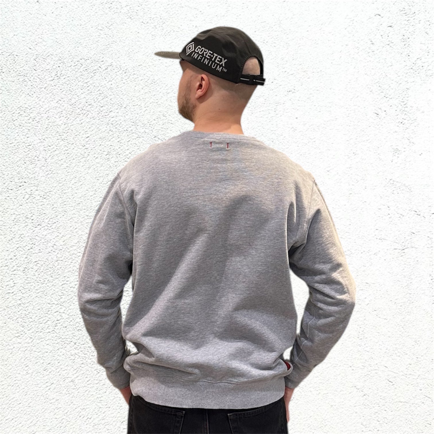 CLOT Clout College Grey Crewneck Sweater