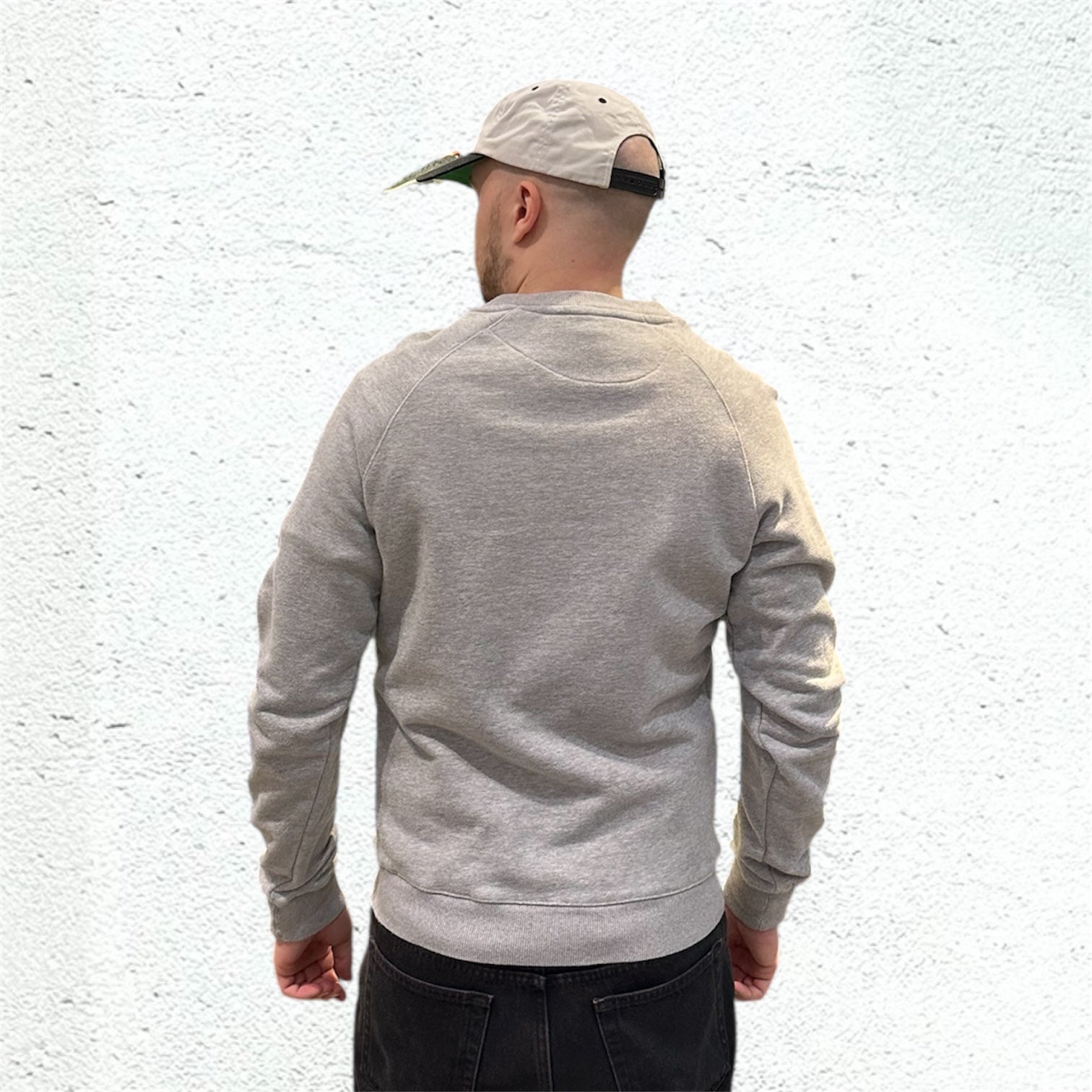 Palace Roadrunner Grey Crewneck Sweatshirt