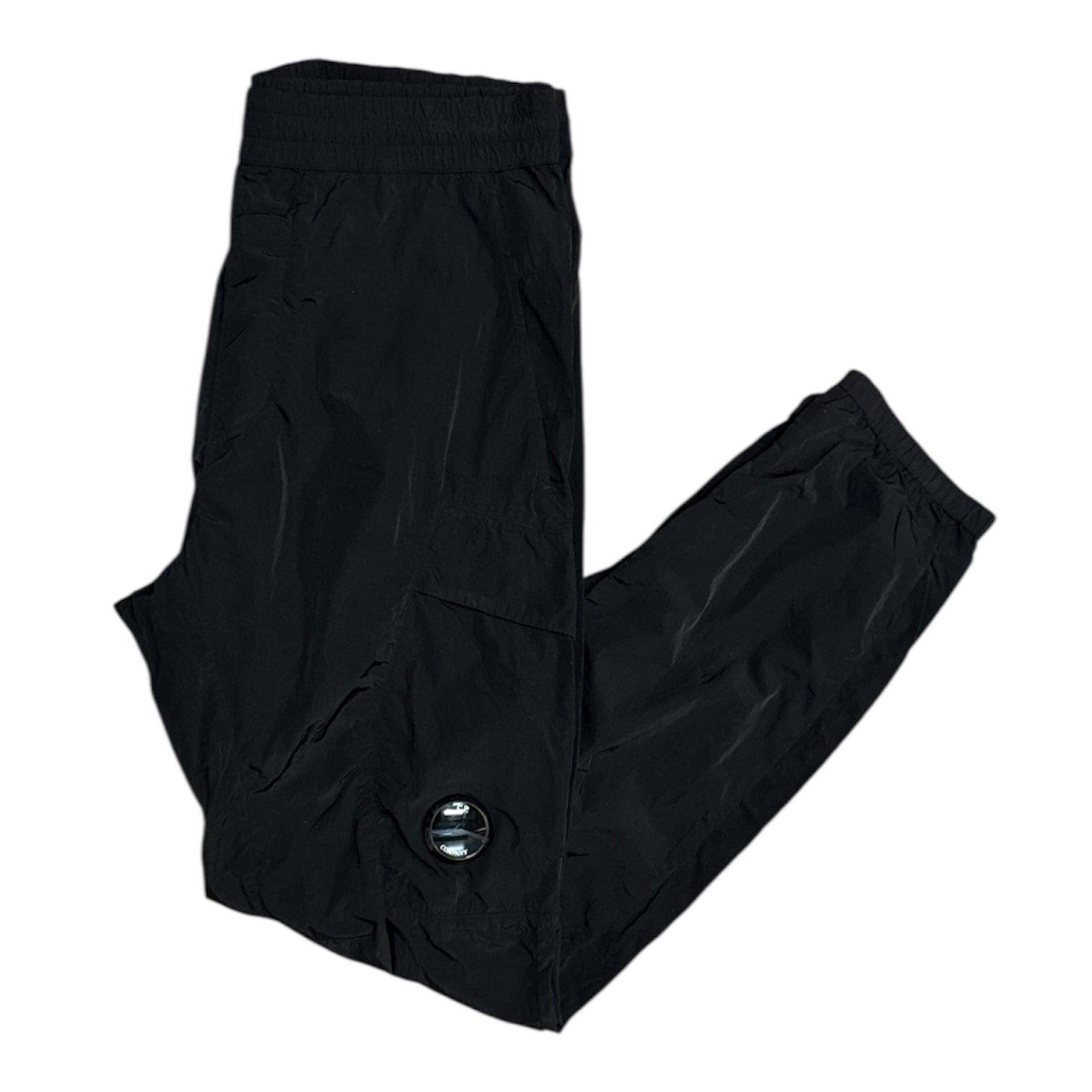 C.P Company Chrome-R Lens Black Track Pants