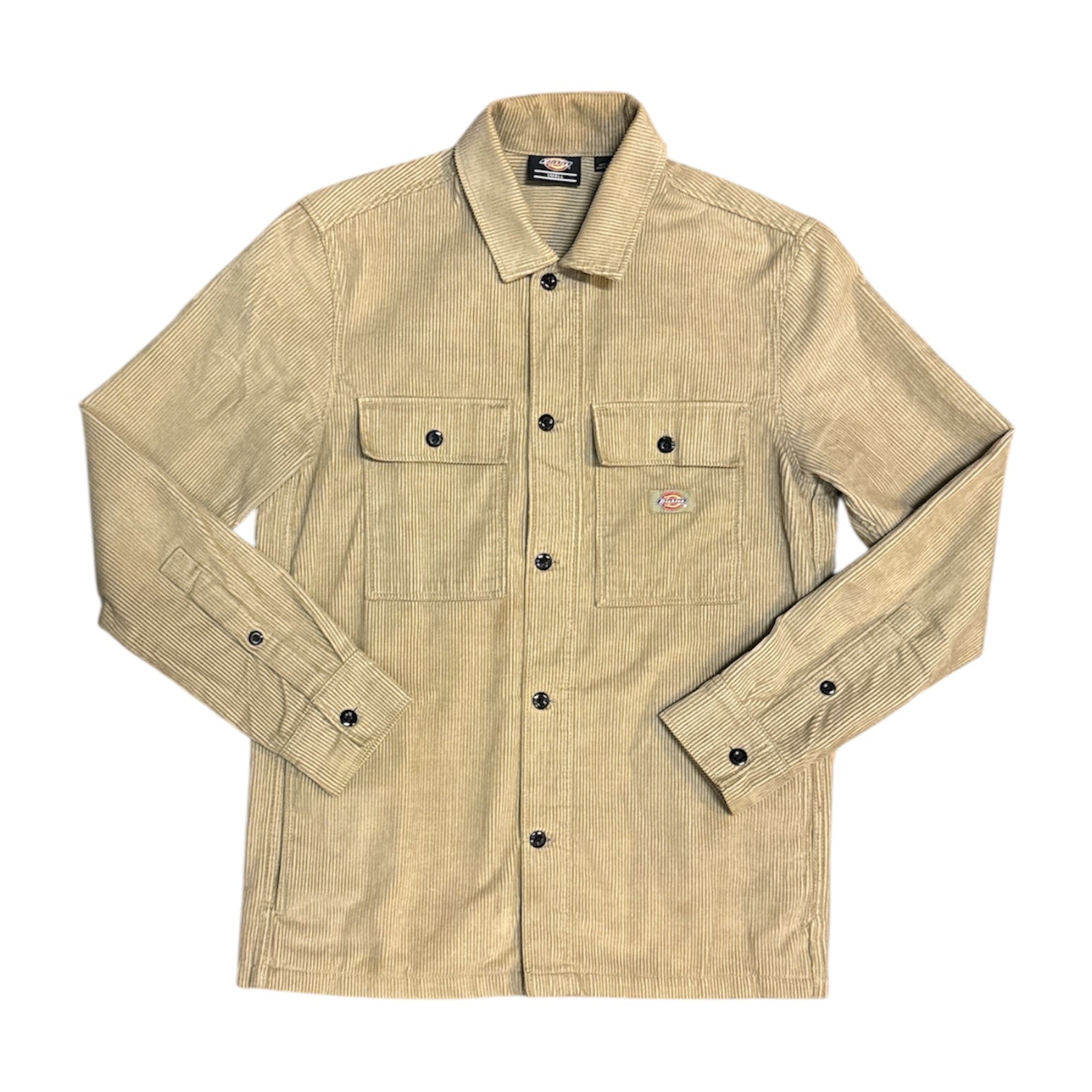 Dickies Higginson Tan Corduroy Long Sleeve Shirt