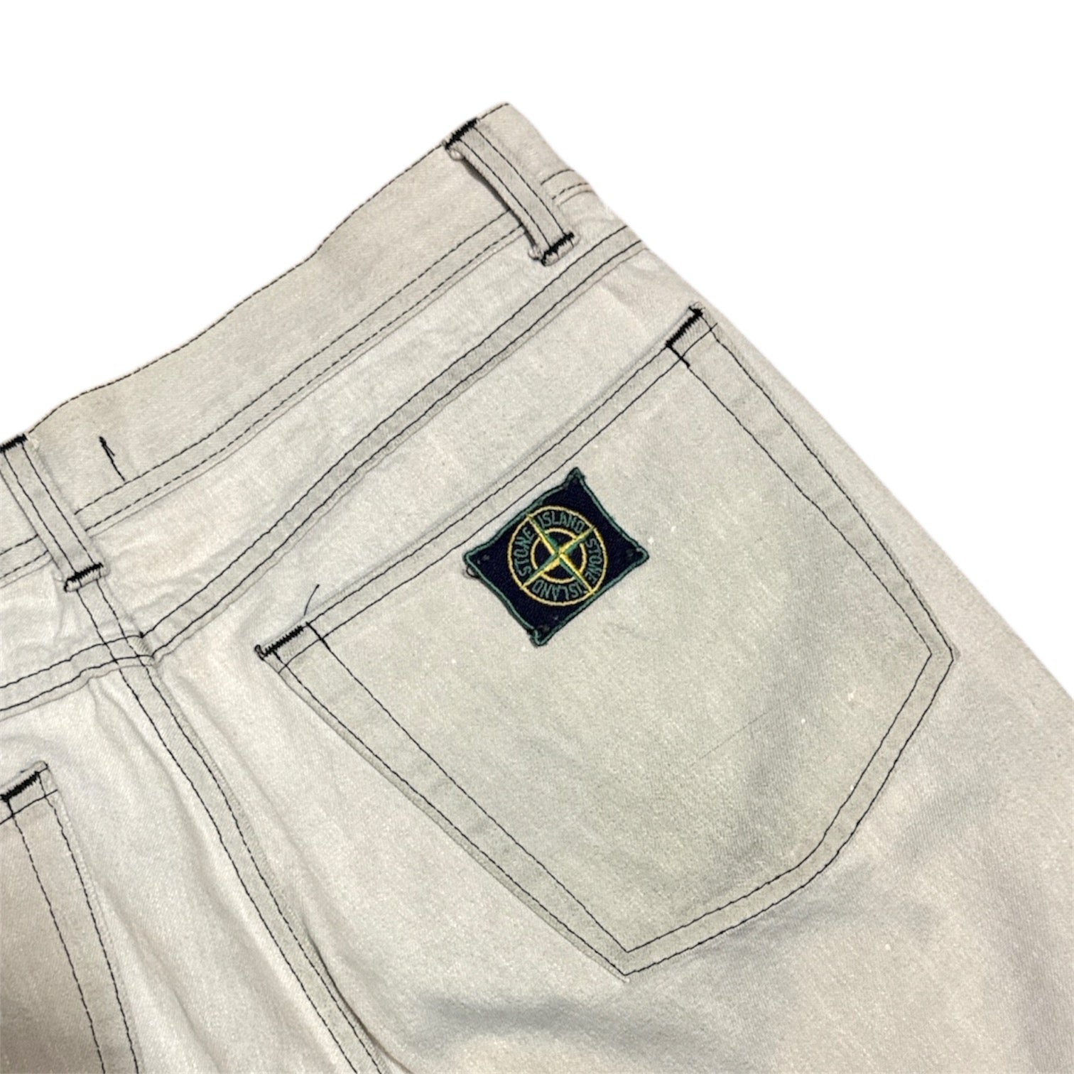 Vintage Stone Island 1980's Grey Jeans