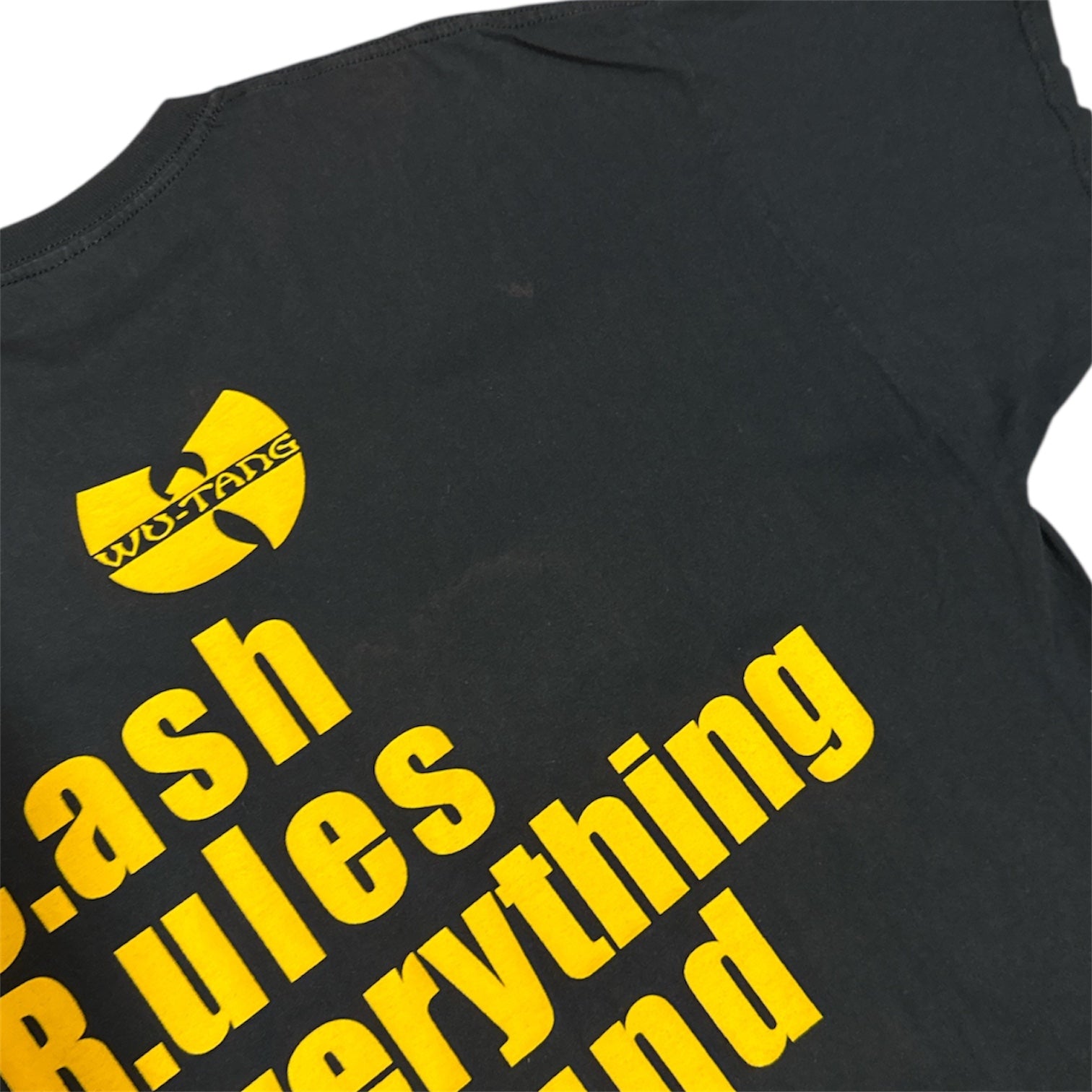 Fruit Of The Loom Wu-Tang Clan C.R.E.A.M Black Tshirt