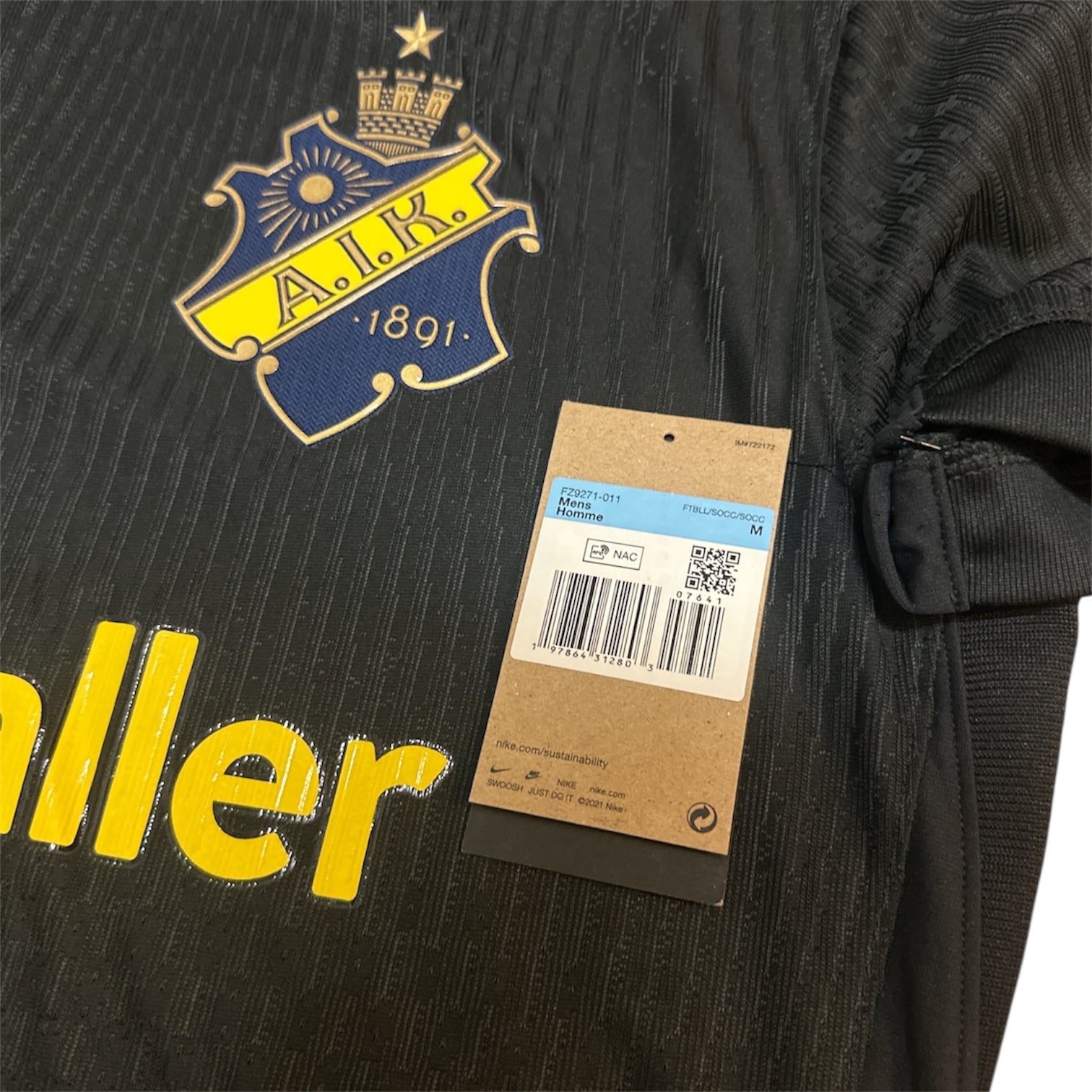 Nike AIK 2024/2025 Home Football Jersey