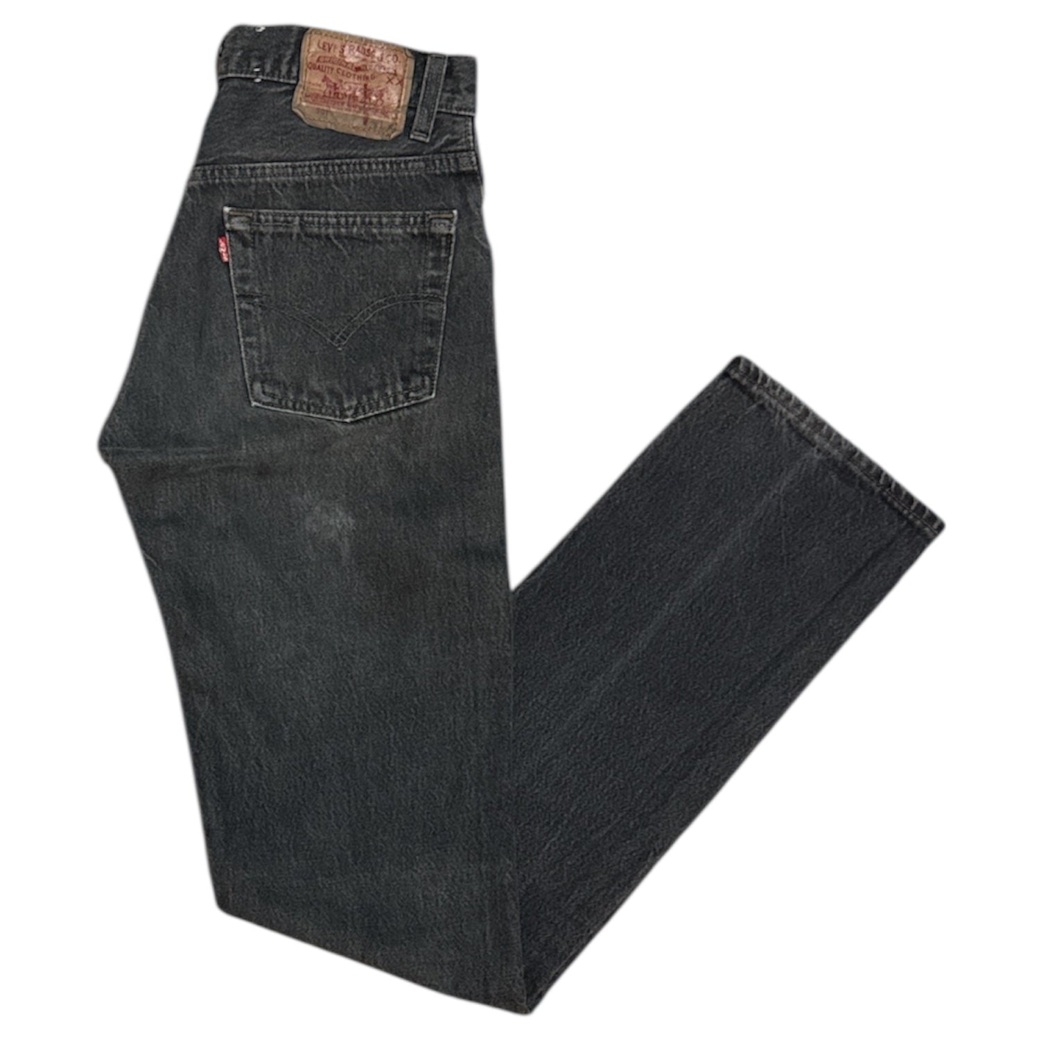 Vintage Levi's 501 Vintage Grey Jeans (W28/L36)