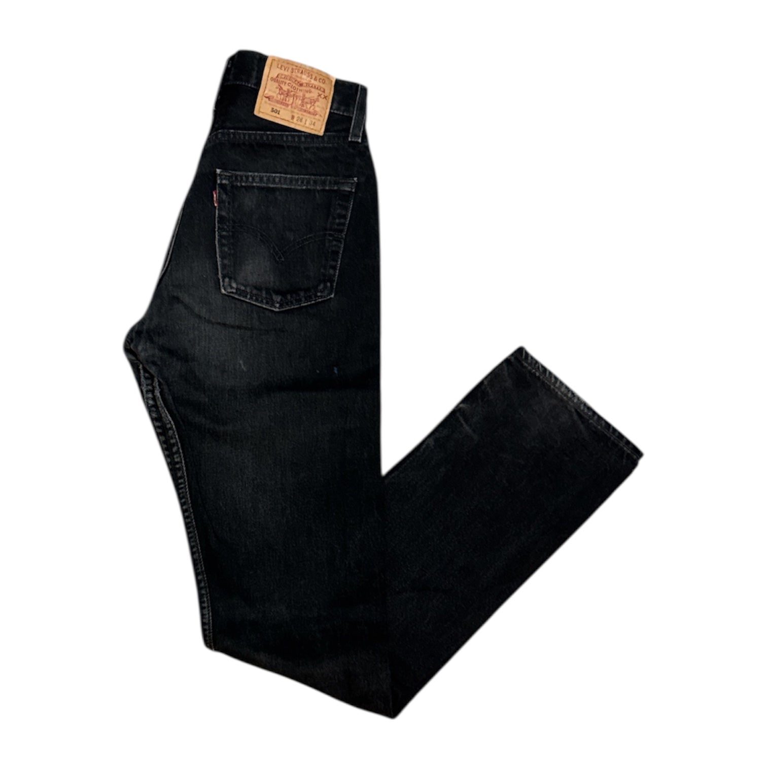 Vintage Levi's 501 Vintage Black Jeans (W28/L34)