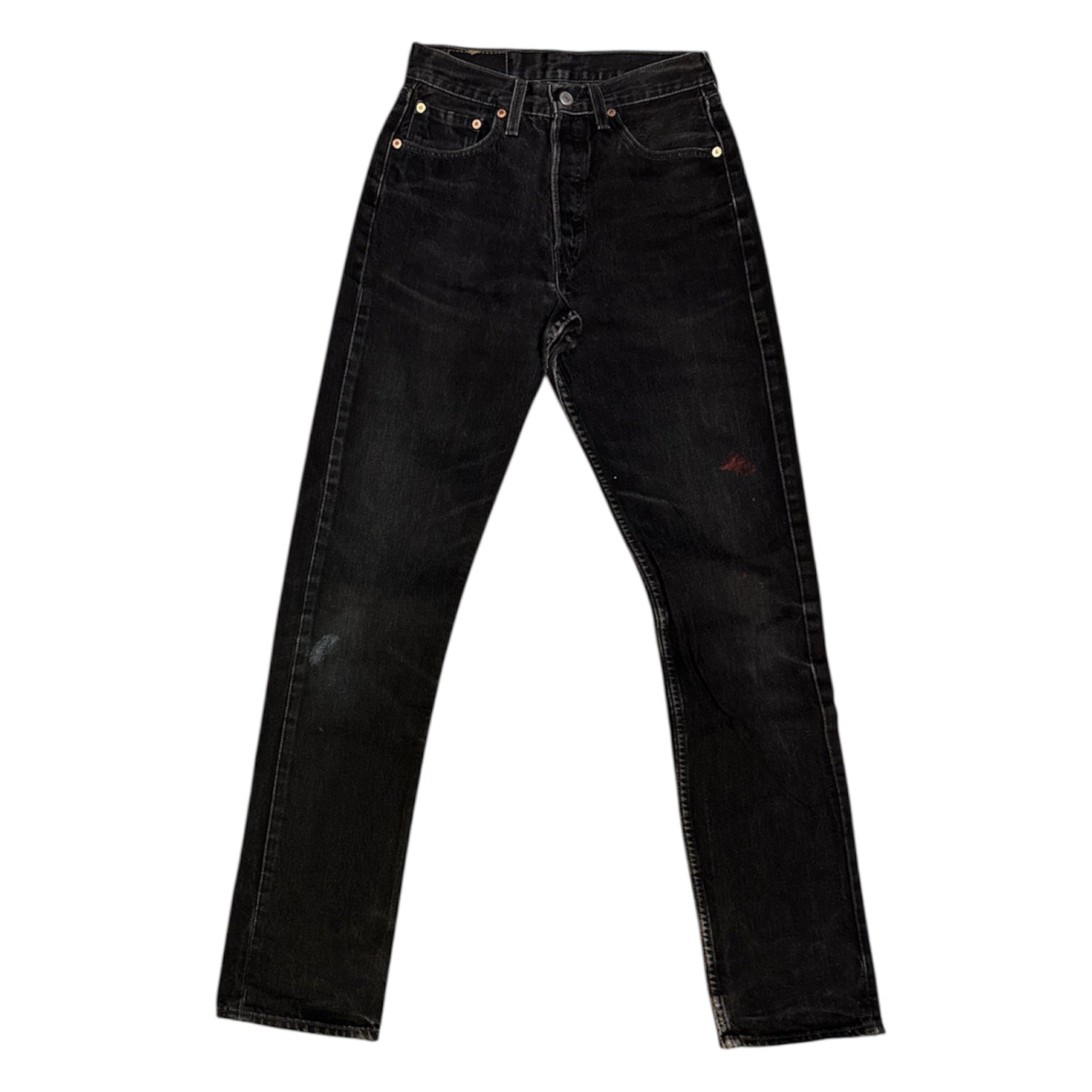 Vintage Levi's 501 Vintage Black Jeans (W28/L34)