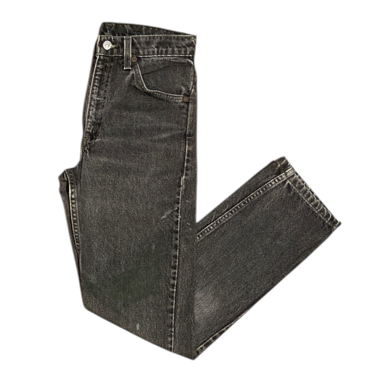 Vintage Levi's 505 Vintage Grey Orange Tab Jeans (W28/L32)