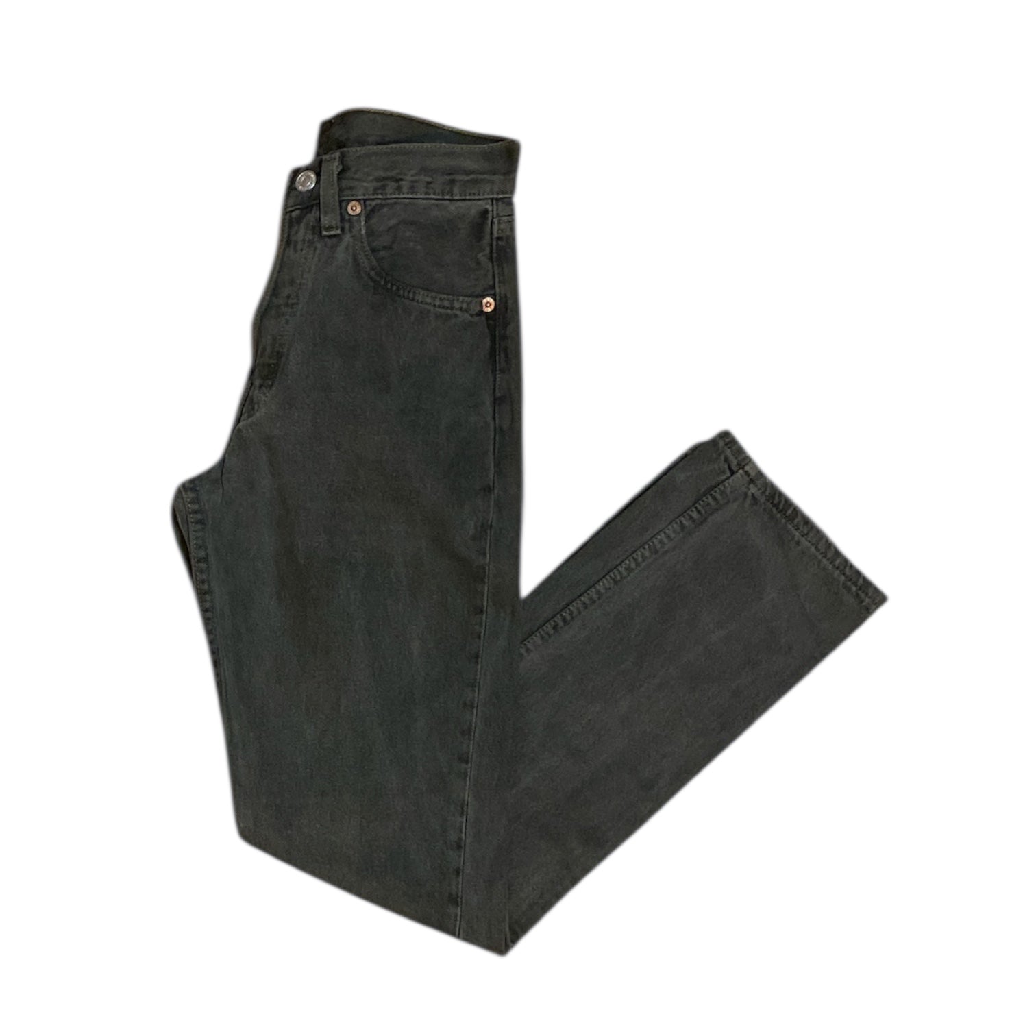 Vintage Levi's 501 Grey Jeans (W26/L30)