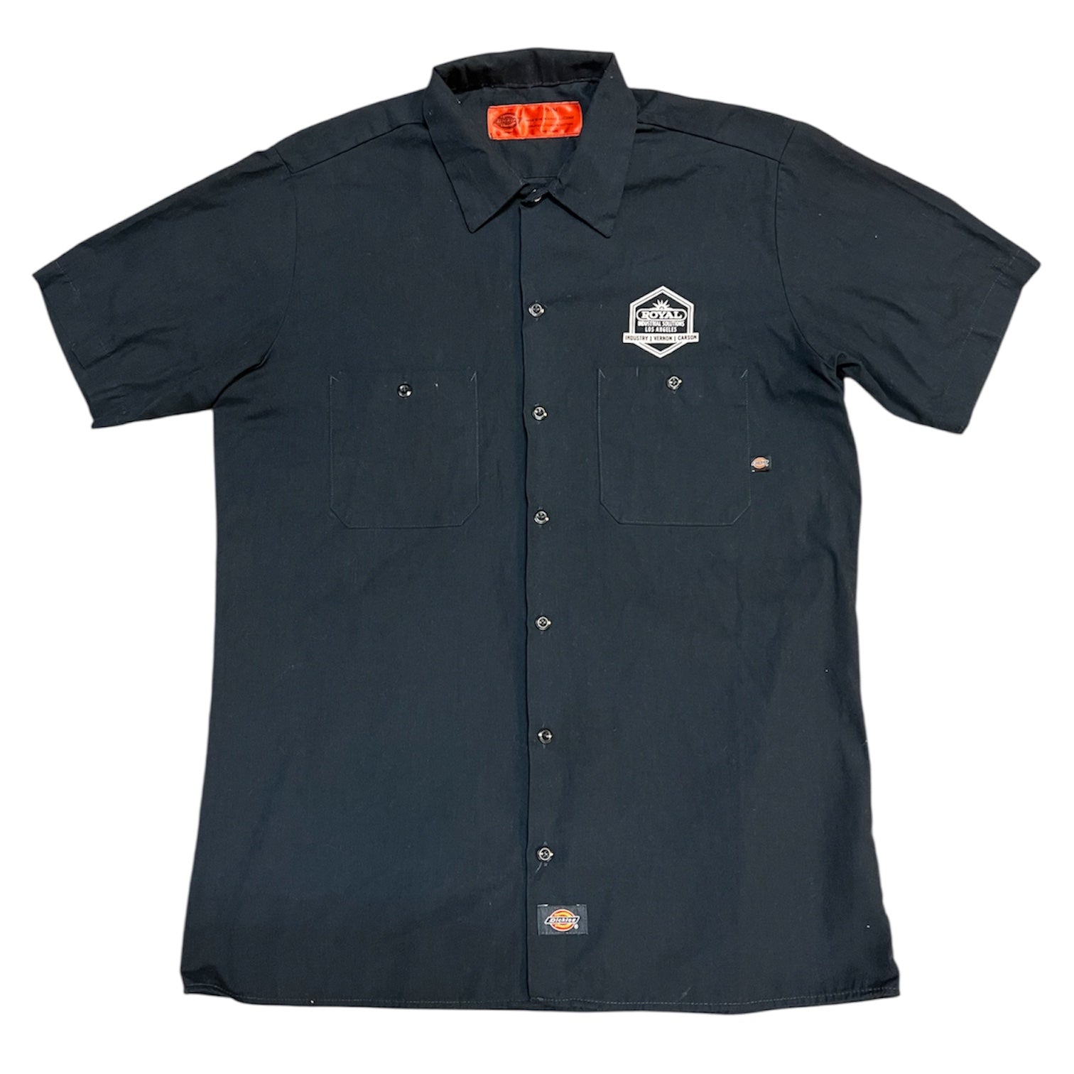 Dickies Royal Industries Navy Short Sleeve Shirt