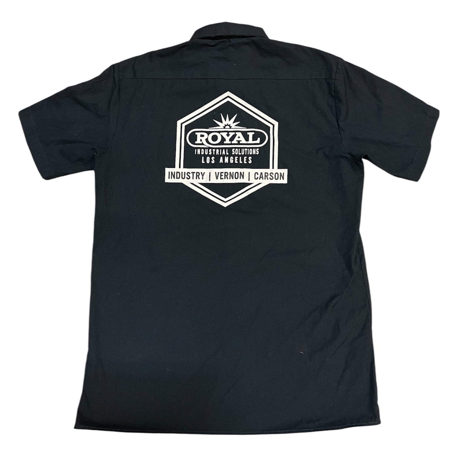 Dickies Royal Industries Navy Short Sleeve Shirt