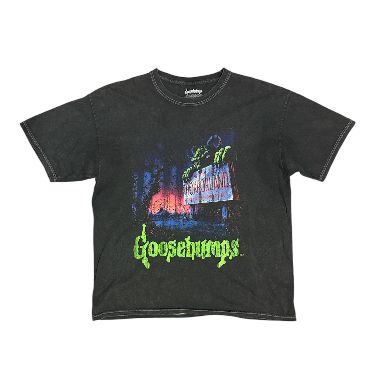 Goosebumps Welcome to Horrorland Black Tshirt