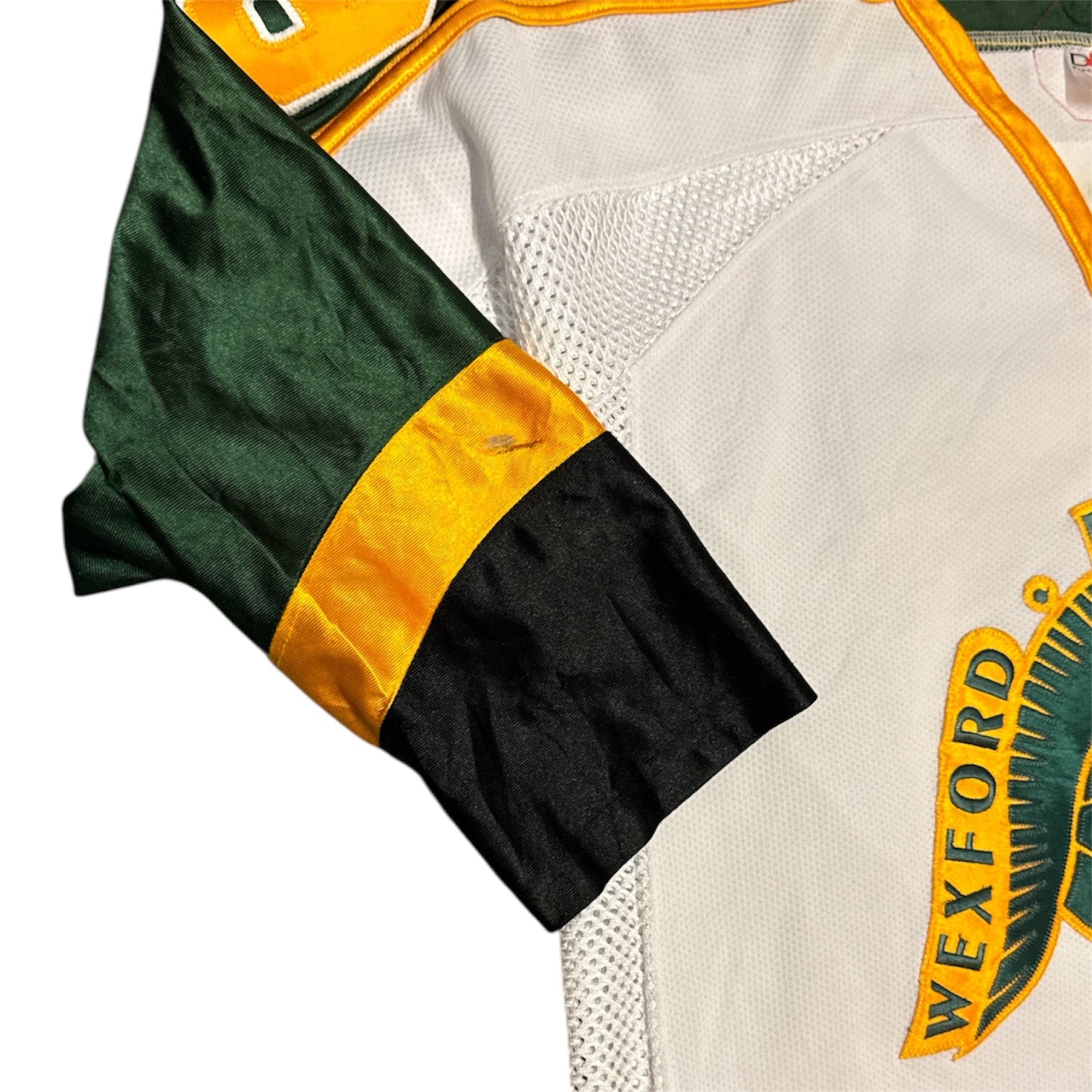 Vintage CCM Wexford Raiders #19 Crescenzi Hockey Jersey