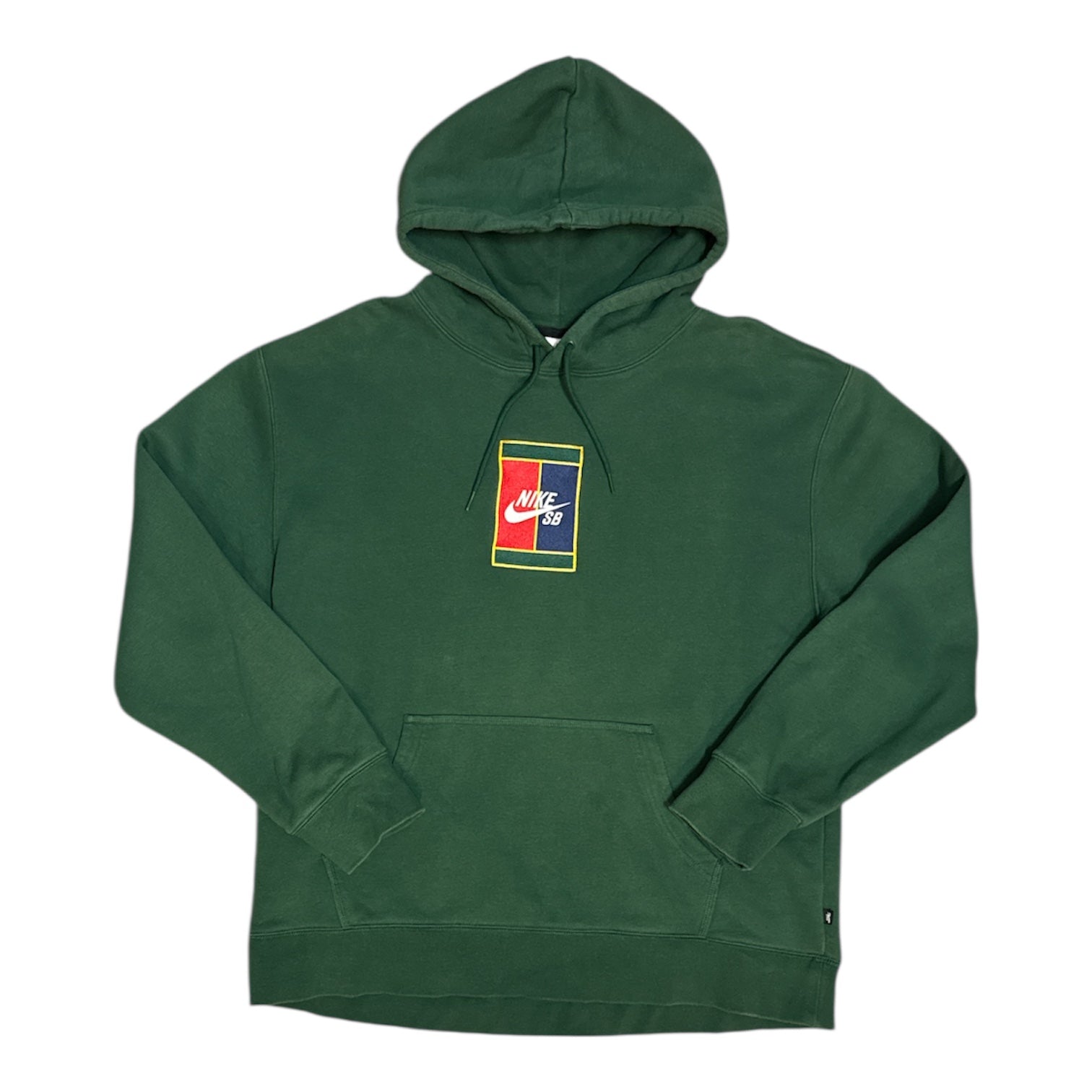 Nike SB Court Logo Green Hoodie