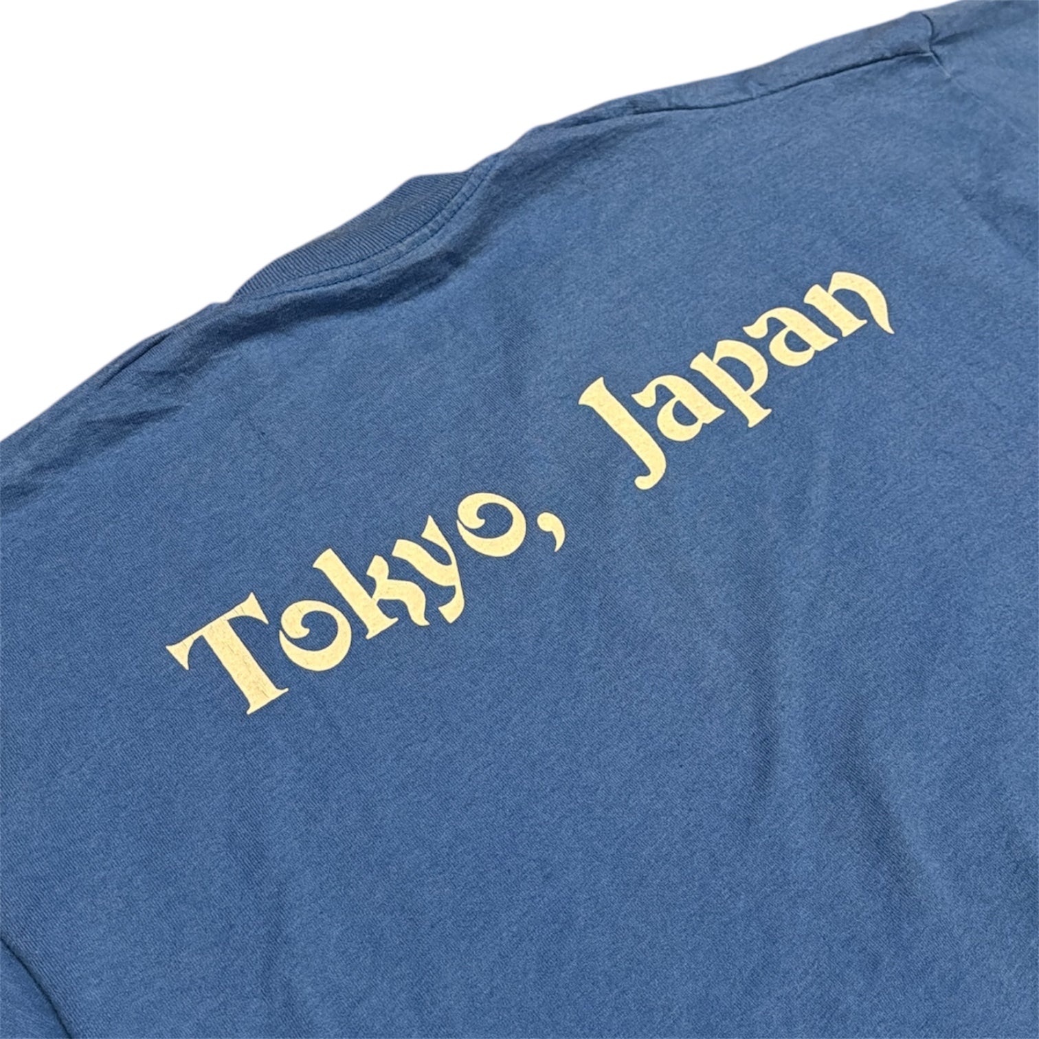 Vintage Fruit Of The Loom Narimasu Tokyo Japan Blue Tshirt
