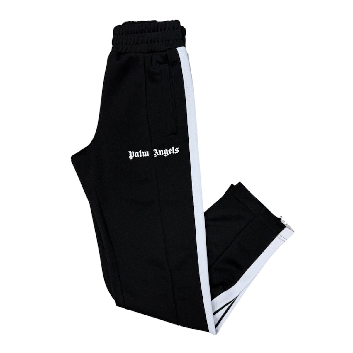 Palm Angels Classic Black White Track Pants