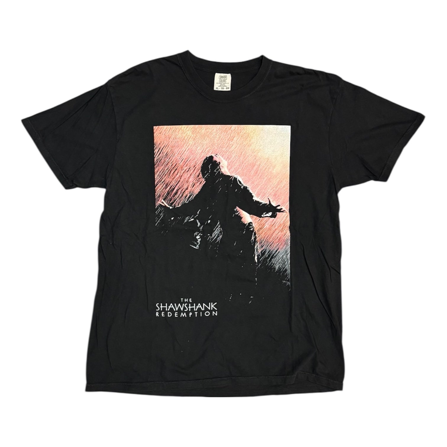 Vintage Comfort Colors Ghe Shawshank Redemption Black Tshirt