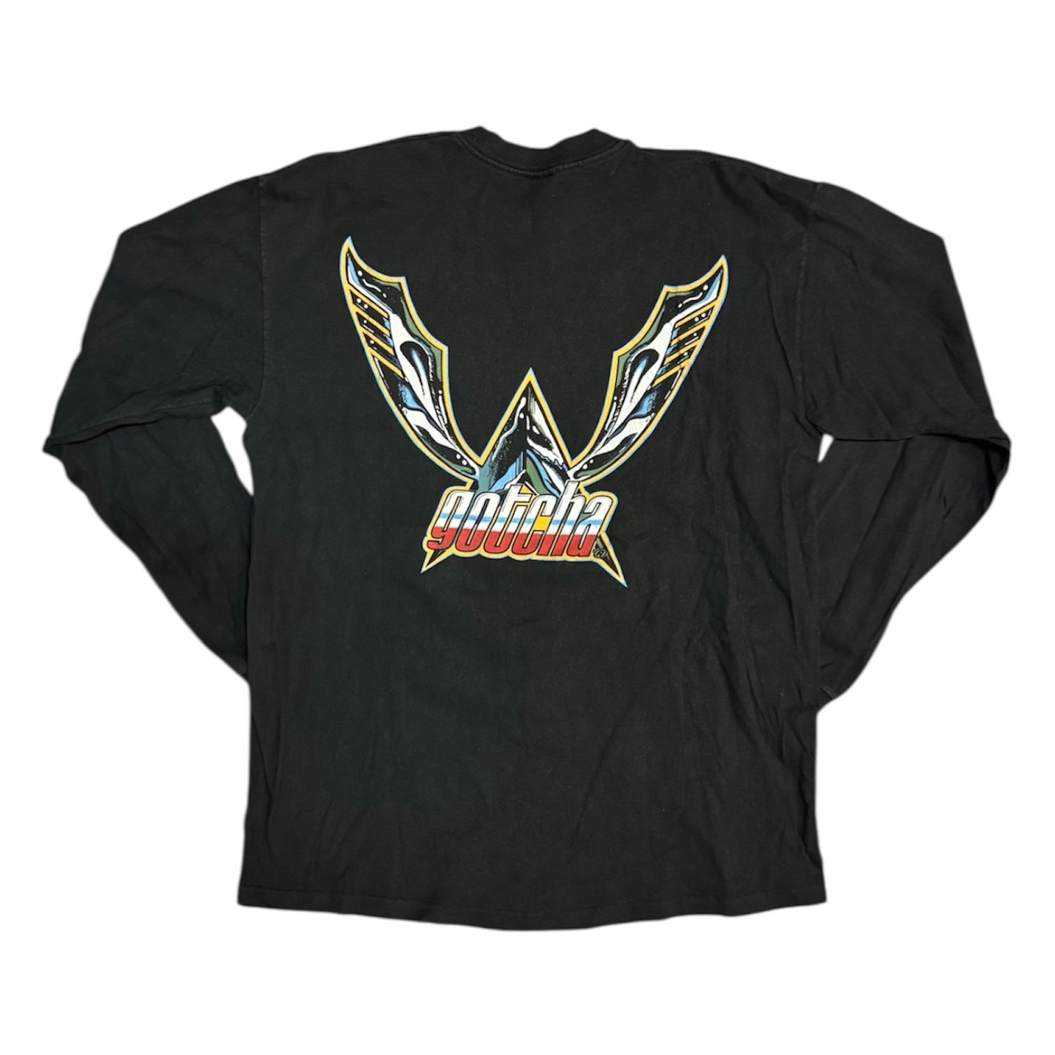Vintage Gotcha Black Long Sleeve