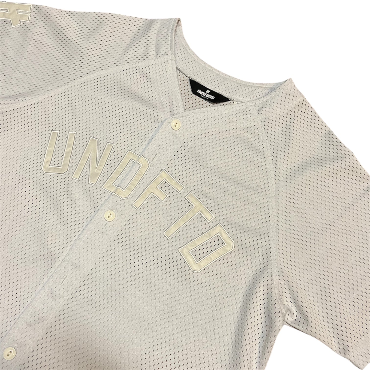 Undefeated White Baseball Jersey