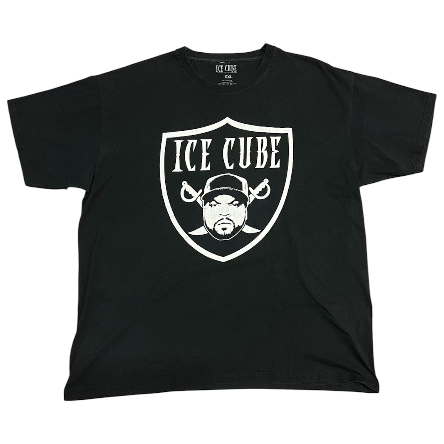 Ice Cube Raiders Black Tshirt