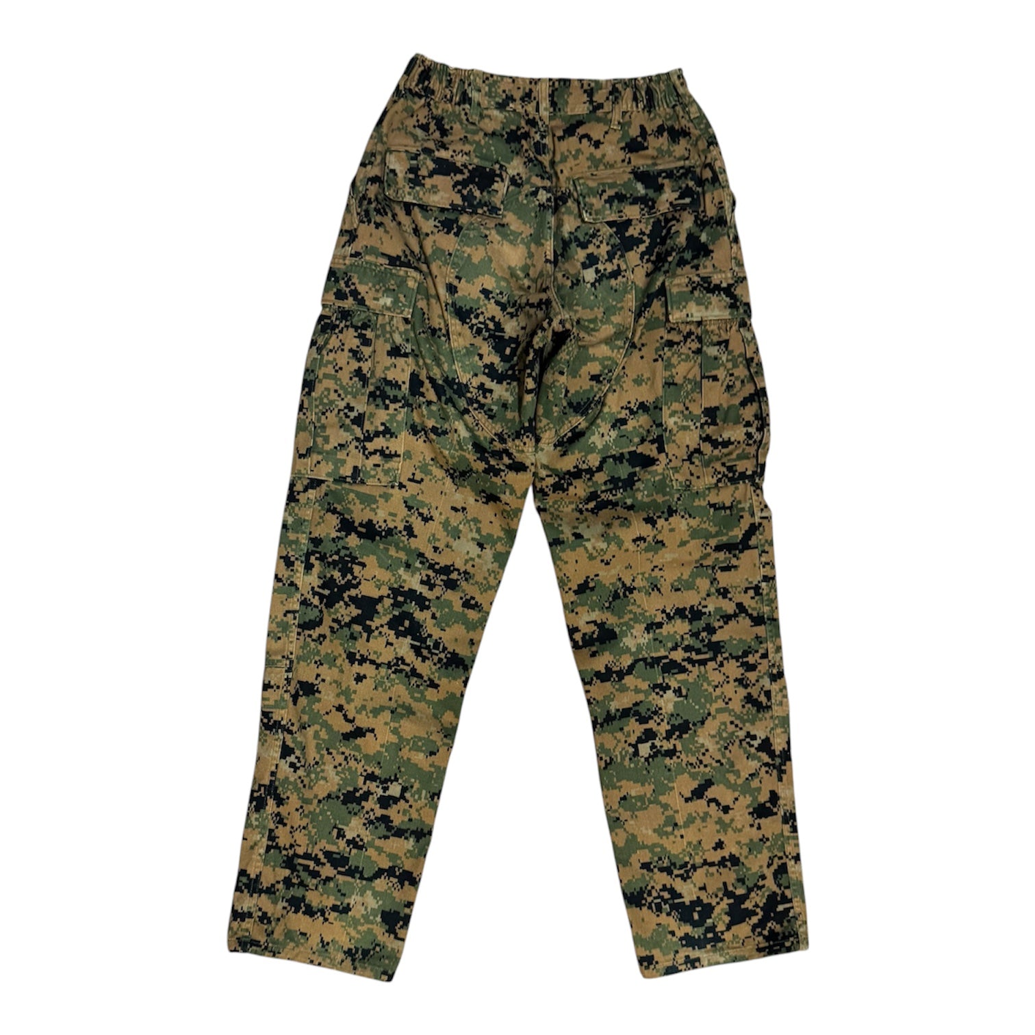 Vintage Digital Woodland Camo Cargo Pants
