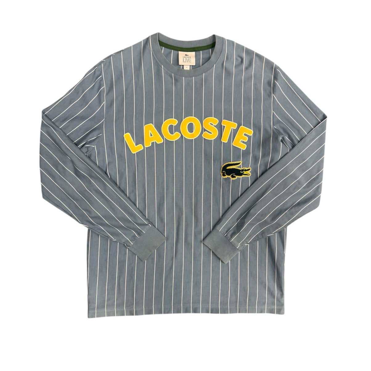 Lacoste Live! Blue Striped Long Sleeve