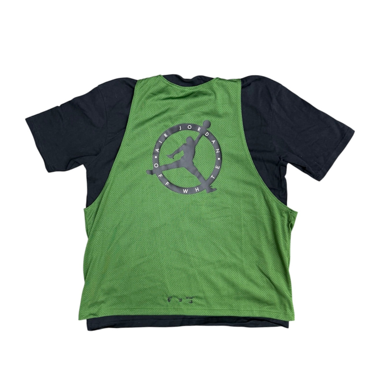 Jordan x Off-White FW21 Forest Green Tshirt Jersey