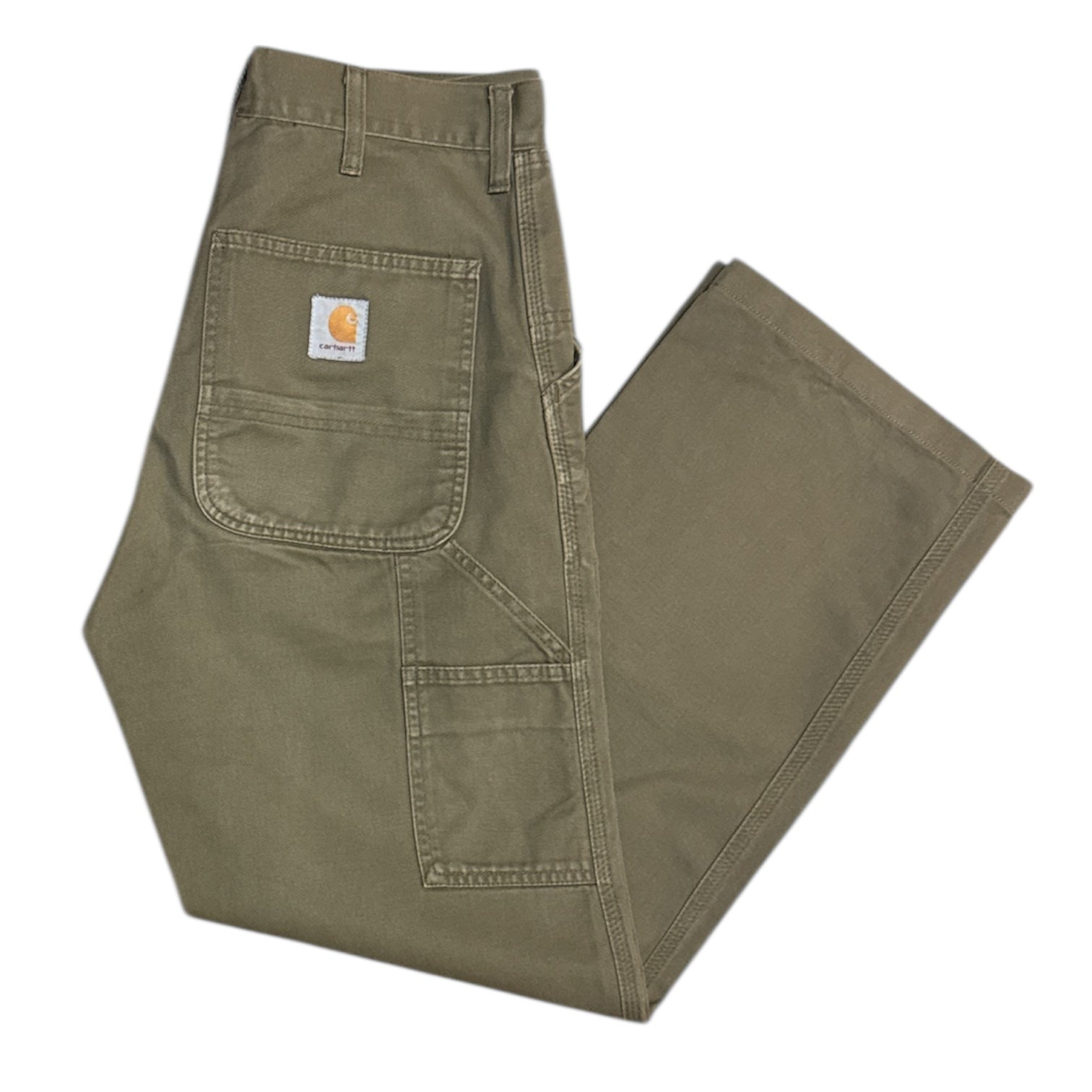 Vintage Carhartt WIP Olive Single Knee Pant