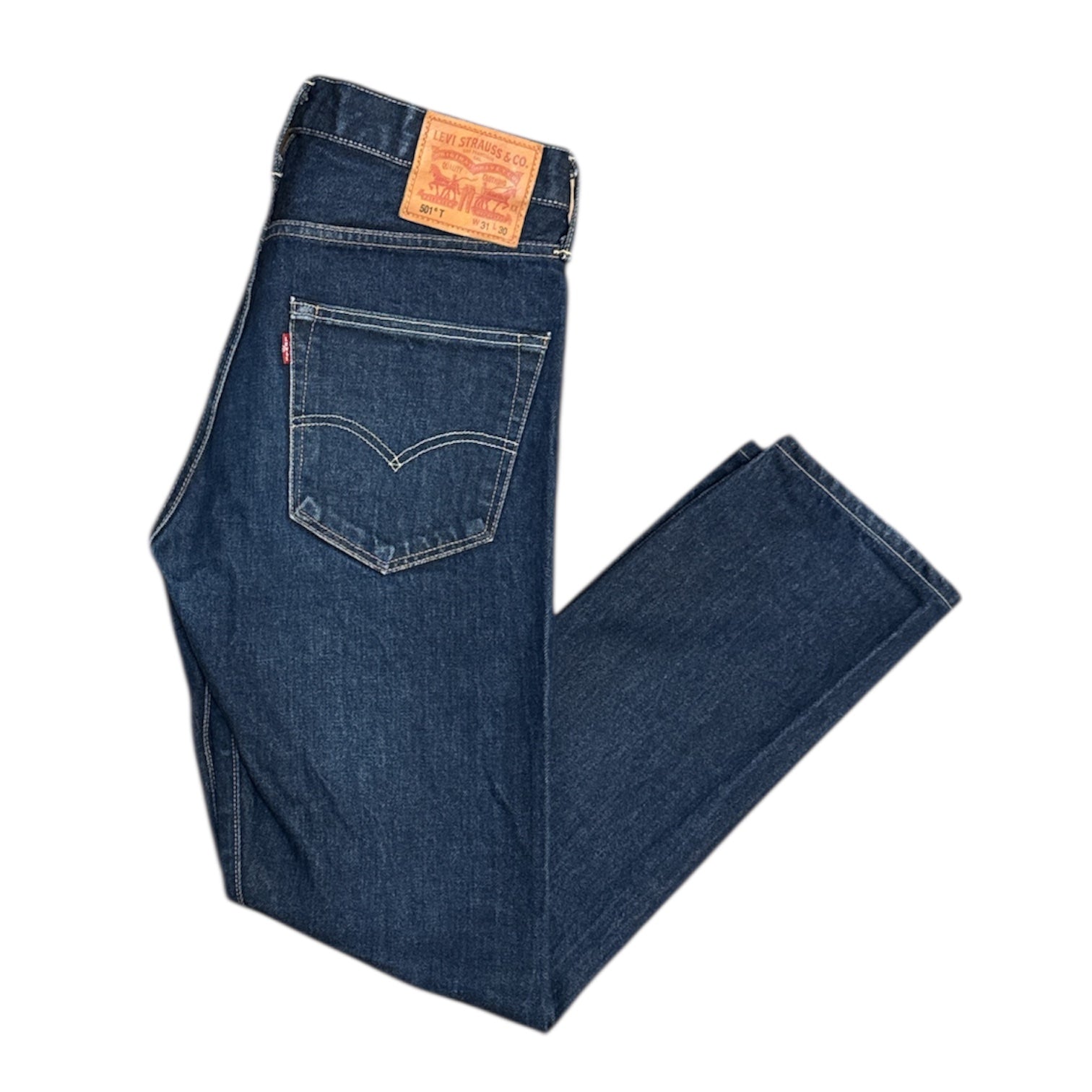 Levi's 501 Navy Jeans