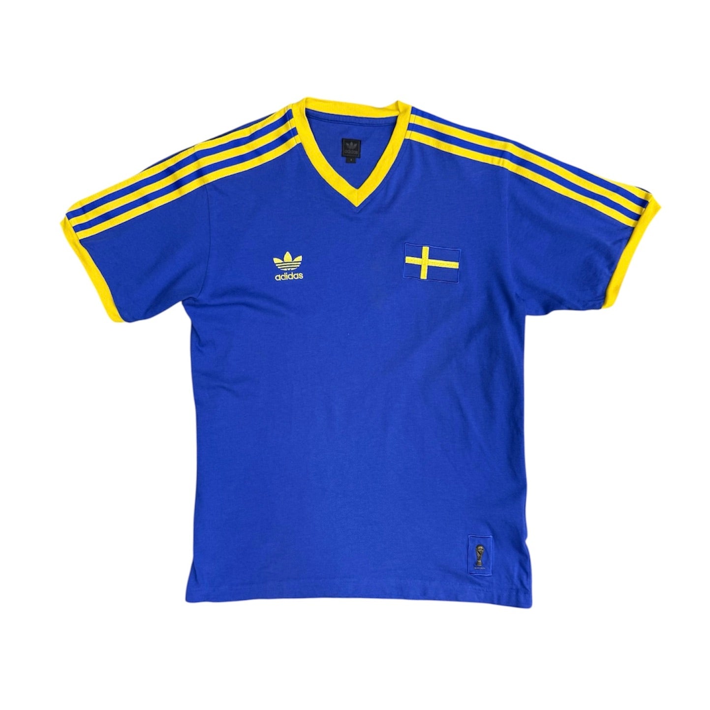 Vintage Adidas Fifa 1974 Sweden #10 2006/2007 Football Tshirt